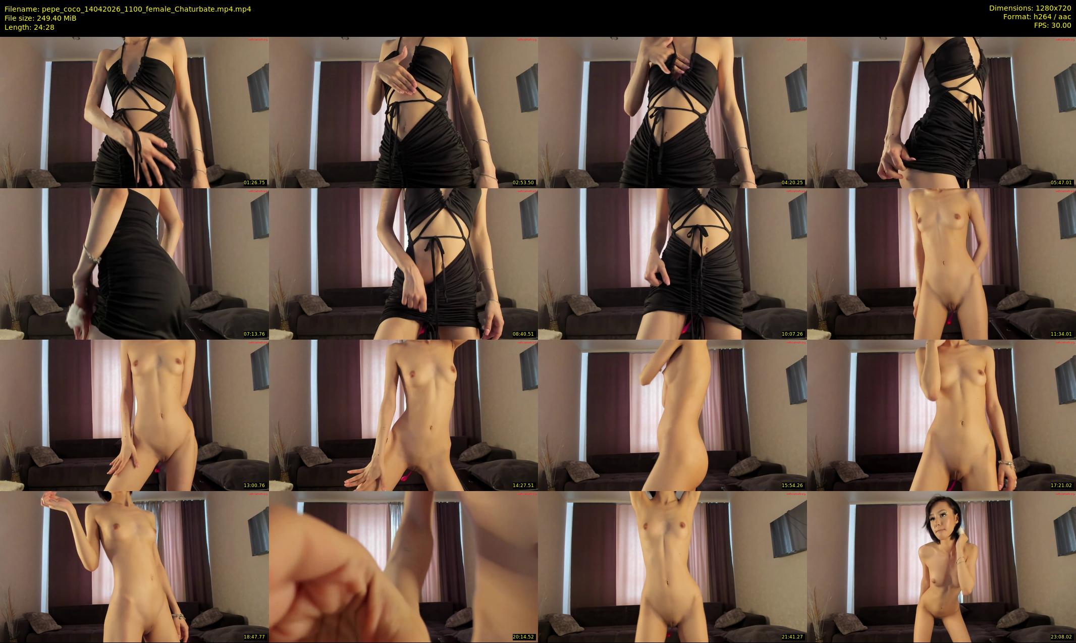 pepe_coco — 25 minute Chaturbate female cam show recording, 720p, Apr 14, 2026