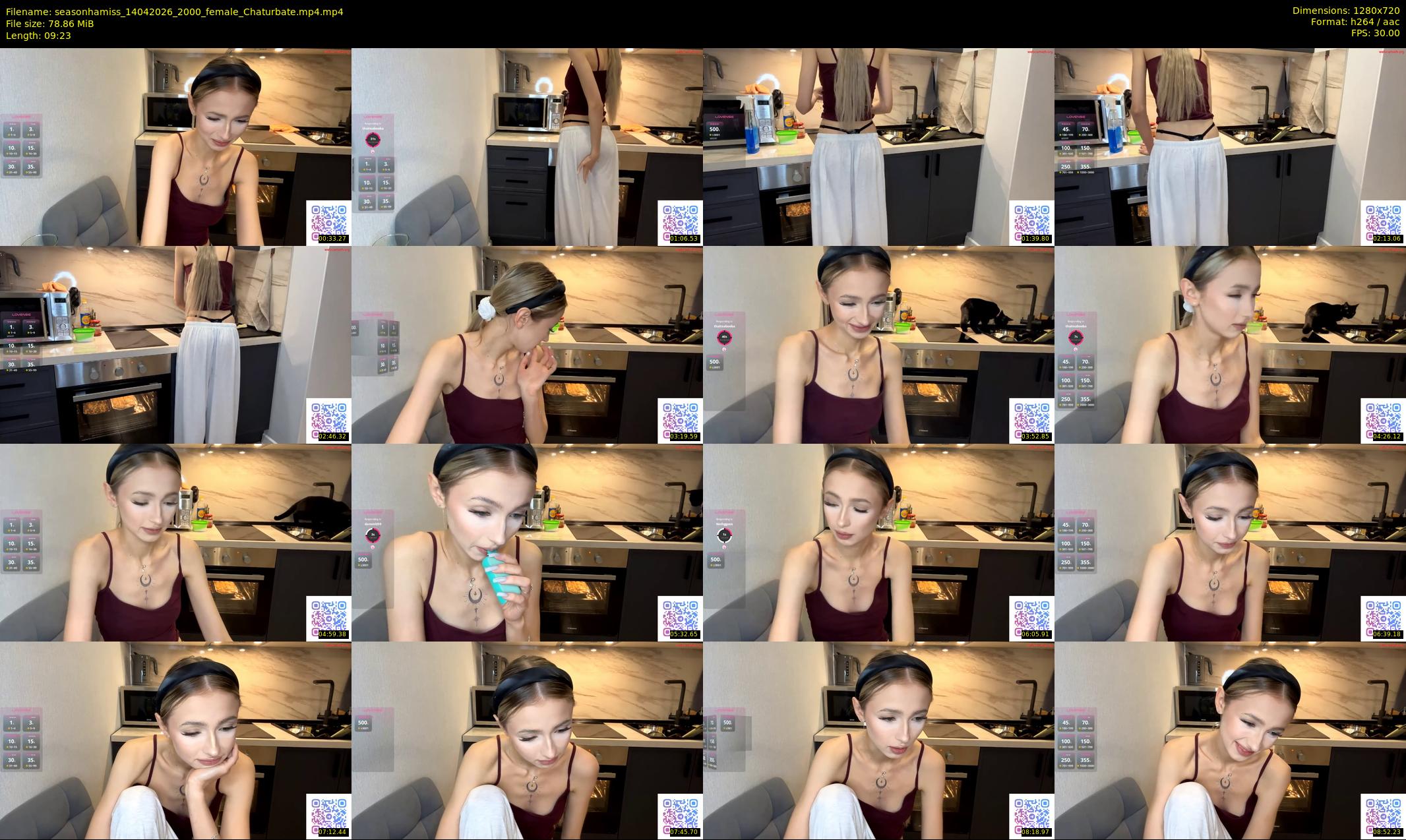 seasonhamiss — 10 minute Chaturbate female cam show recording, 720p, Apr 14, 2026