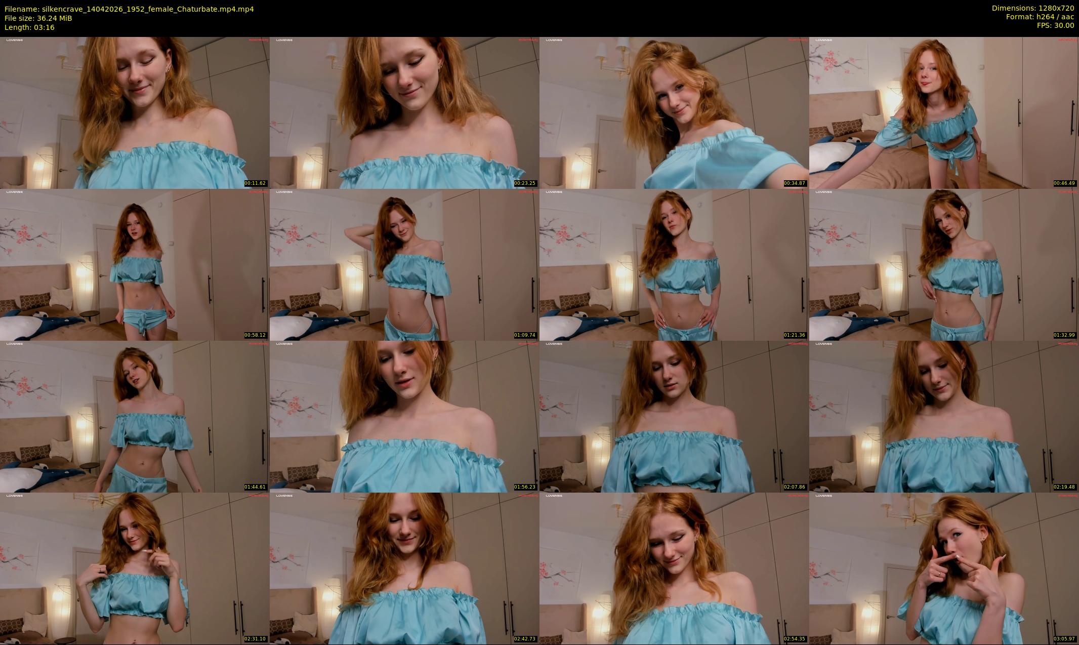 silkencrave — 4 minute Chaturbate female cam show recording, 720p, Apr 14, 2026