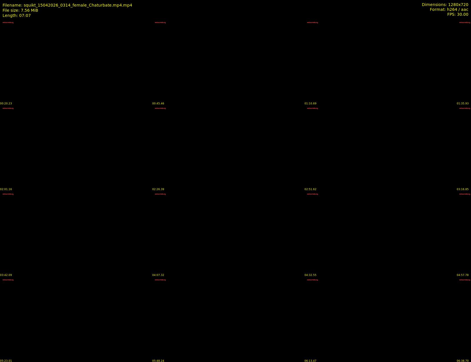 squikt — 8 minute Chaturbate female cam show recording, 720p, Apr 15, 2026
