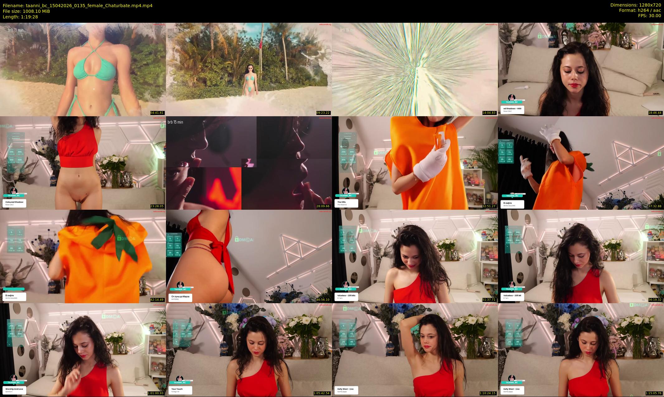 taanni_bc — 80 minute Chaturbate female cam show recording, 720p, Apr 15, 2026