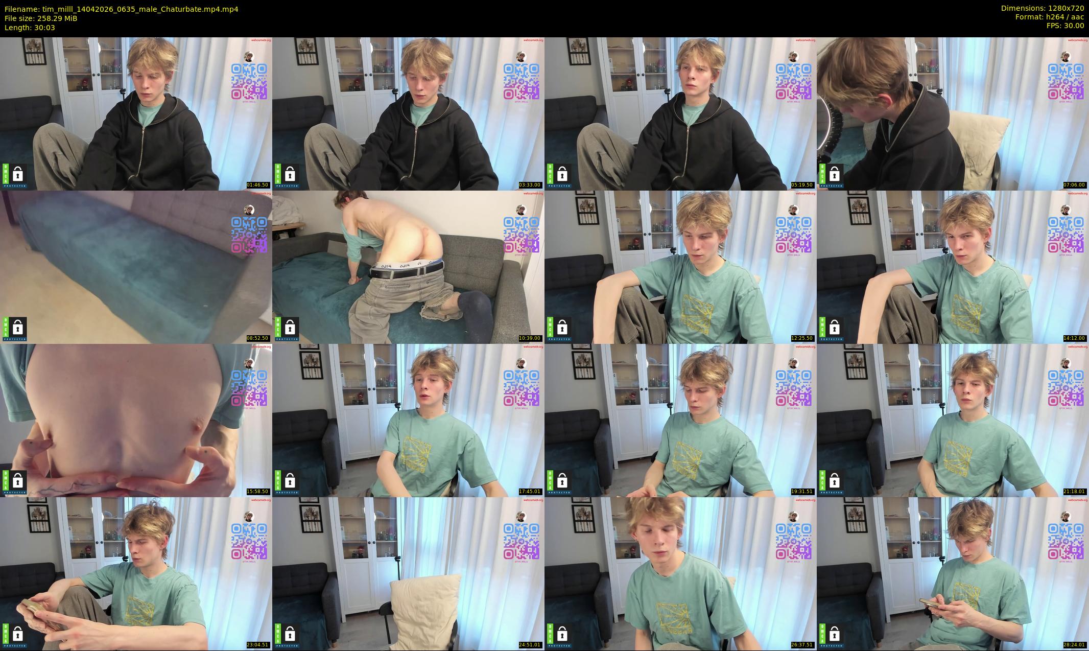 tim_milll — 31 minute Chaturbate male cam show recording, 720p, Apr 14, 2026