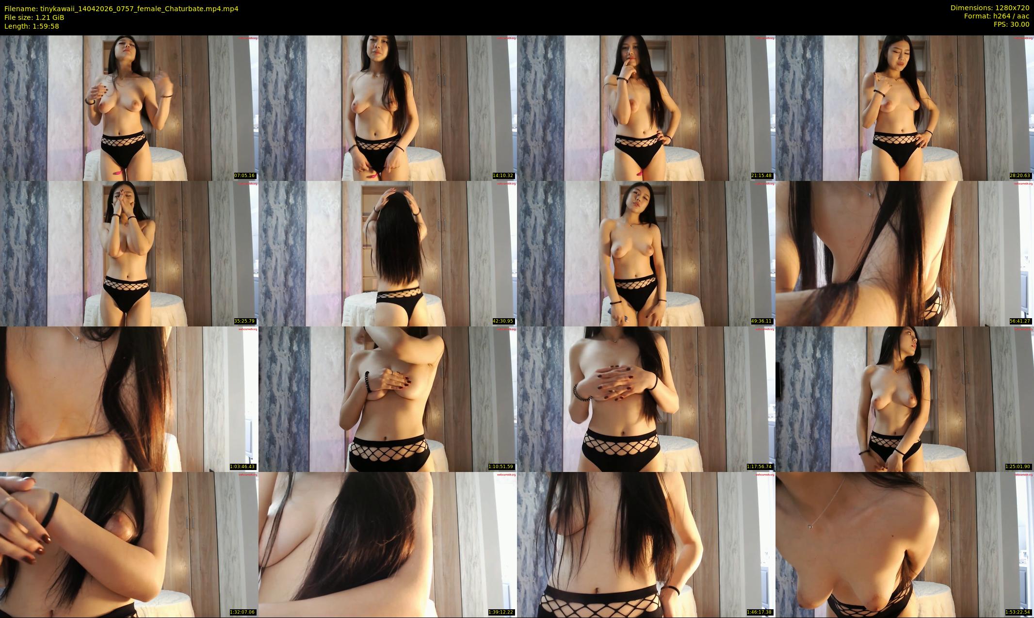 tinykawaii — 120 minute Chaturbate female cam show recording, 720p, Apr 14, 2026