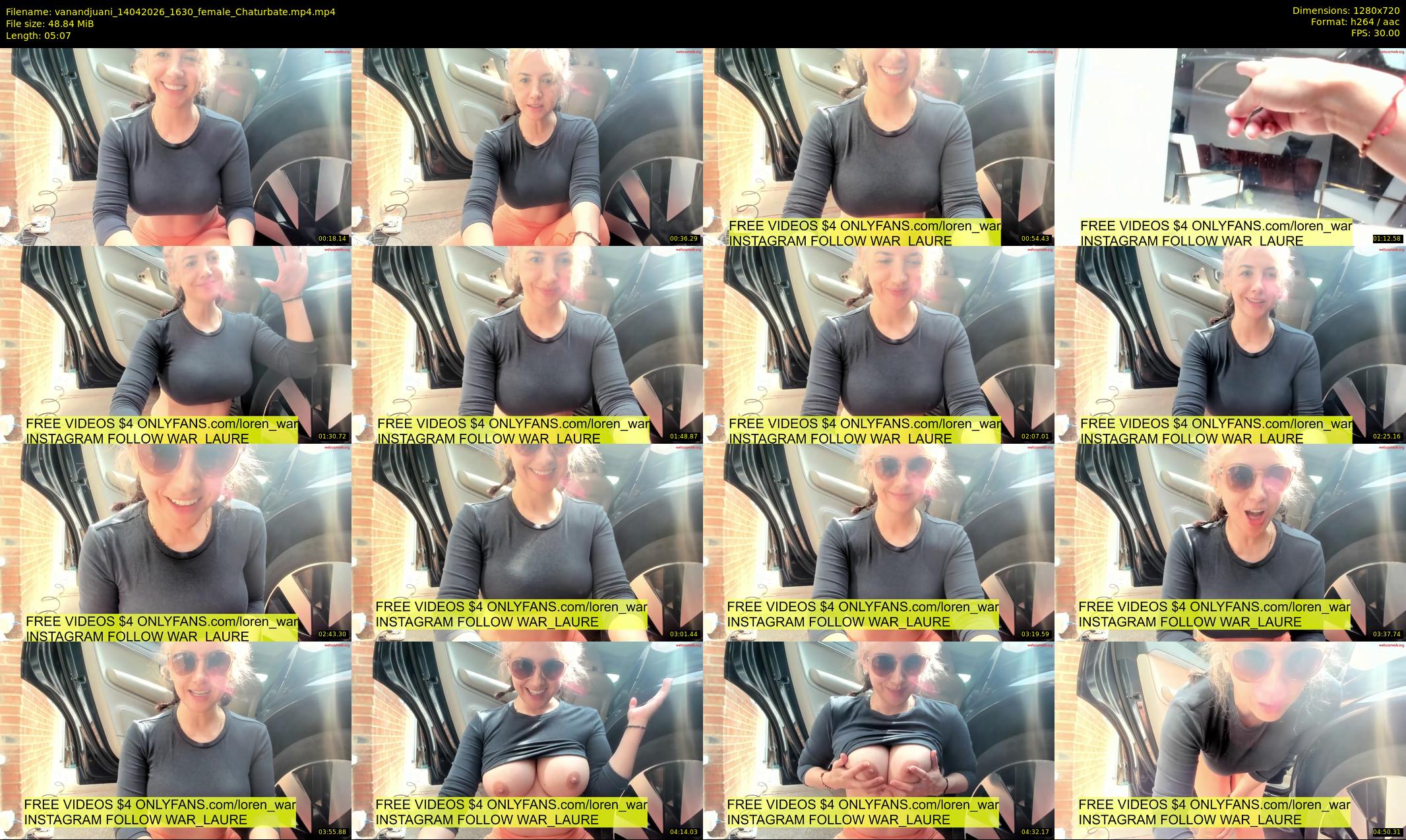 vanandjuani — 6 minute Chaturbate female cam show recording, 720p, Apr 14, 2026