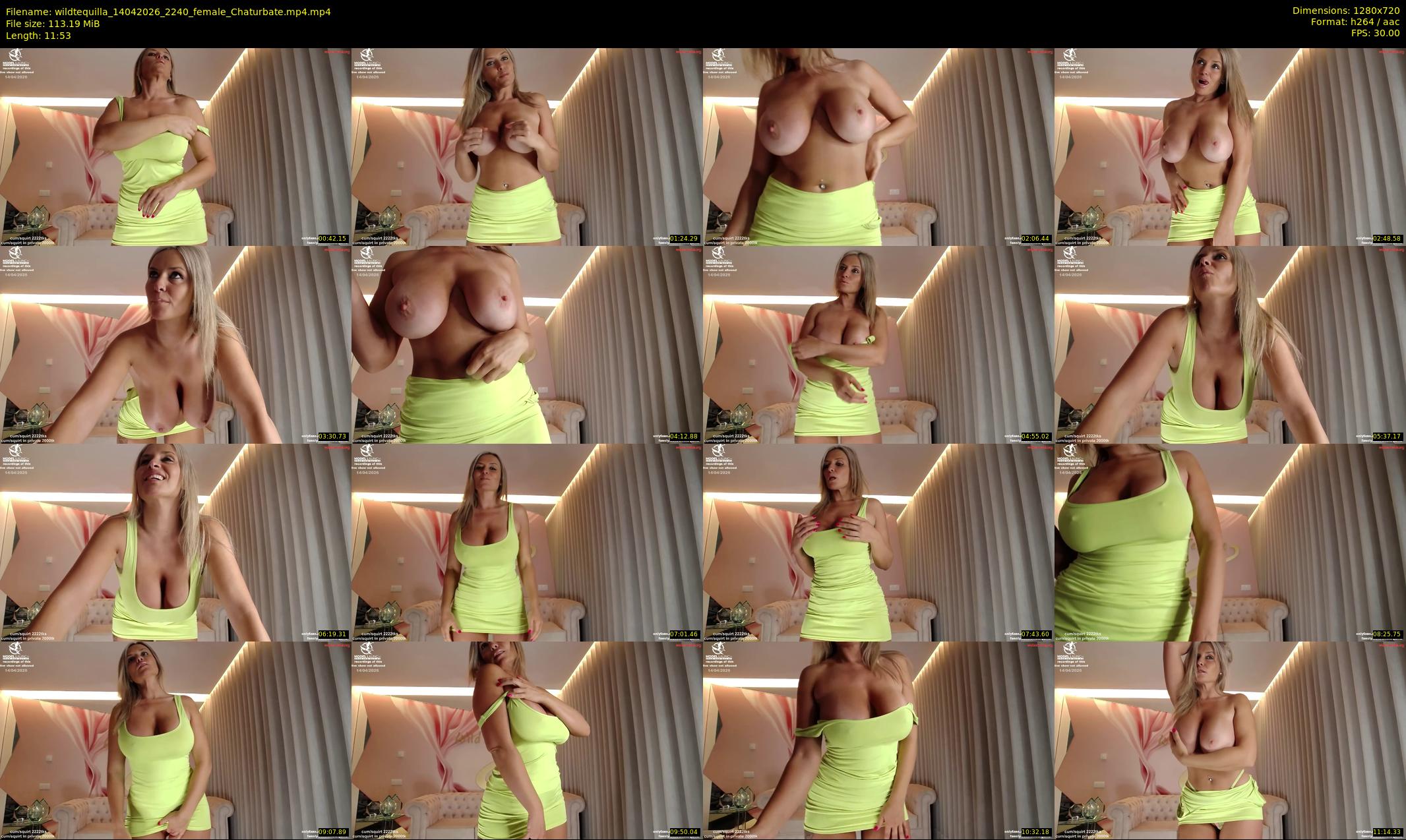 wildtequilla — 12 minute Chaturbate couple cam show recording, 720p, Apr 14, 2026