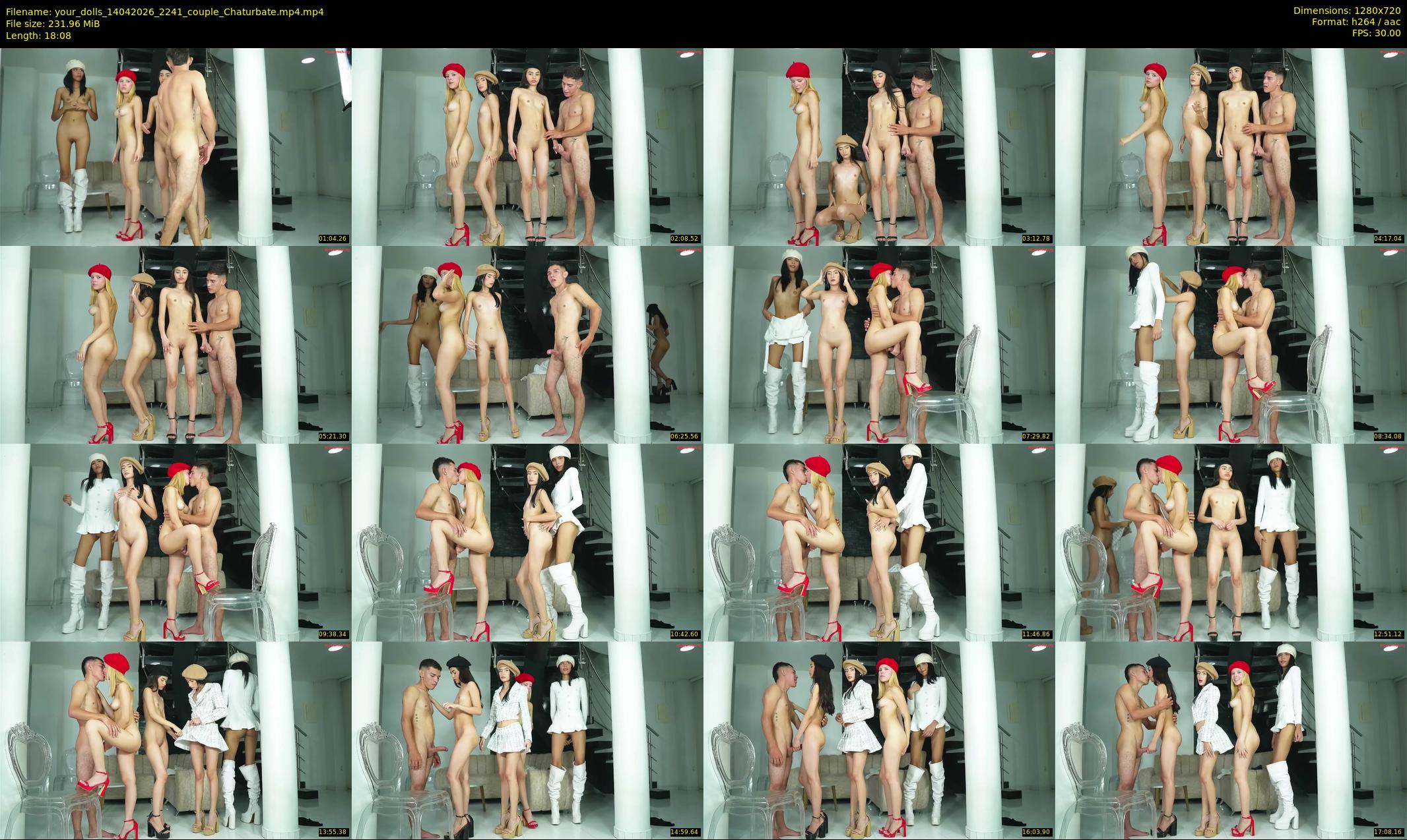 your_dolls — 19 minute Chaturbate couple cam show recording, 720p, Apr 14, 2026