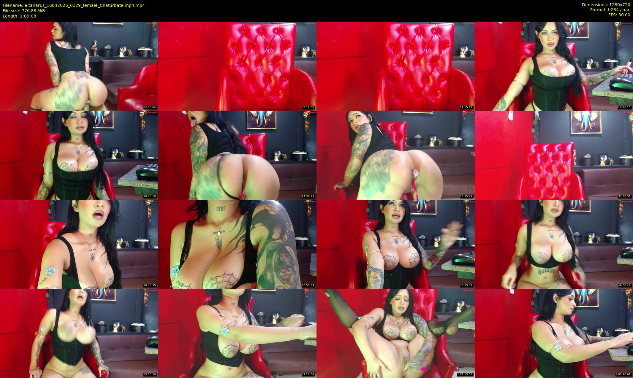 aitanarus — 70 minute Chaturbate female cam show recording, 720p, Apr 16, 2026