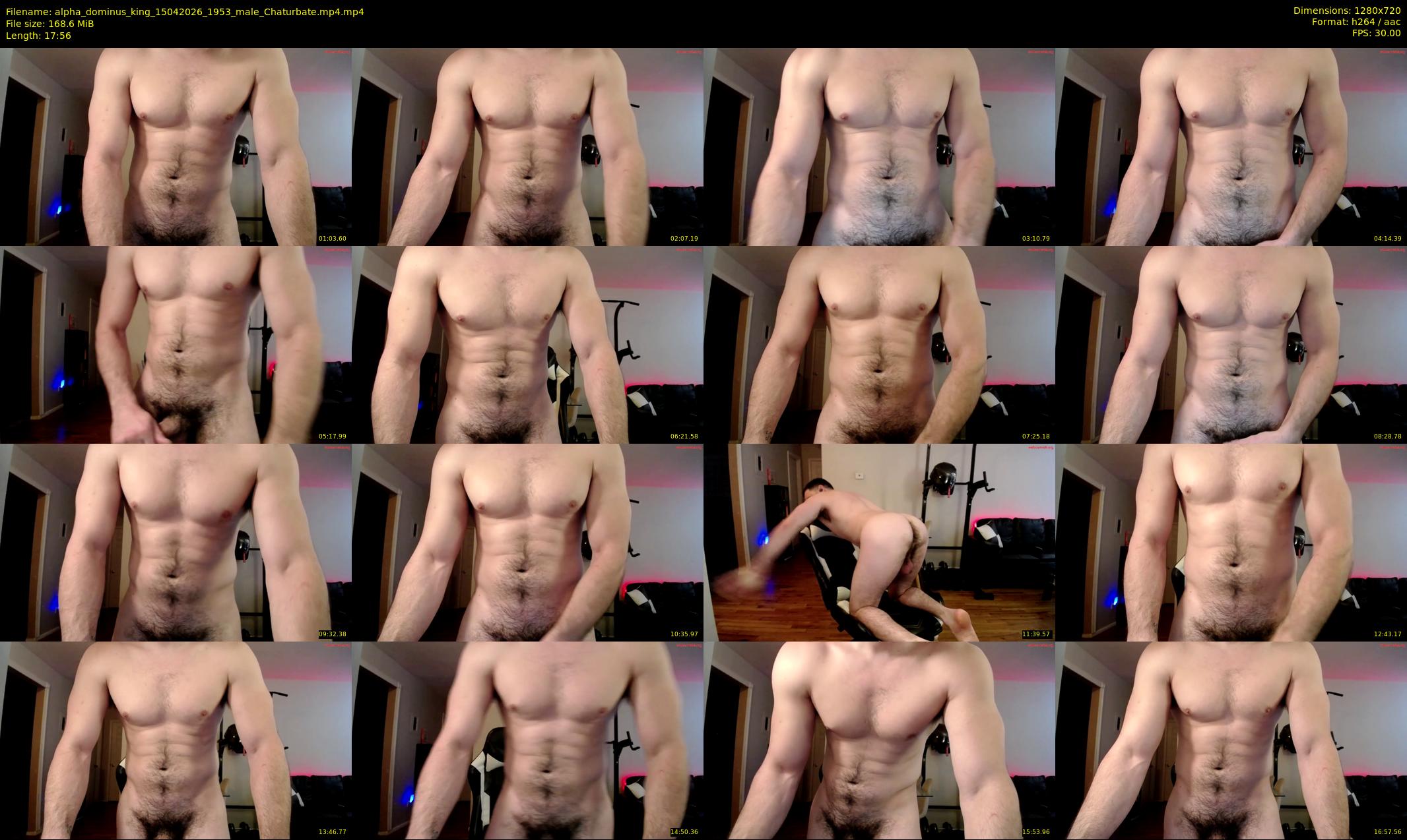 alpha_dominus_king — 18 minute Chaturbate male cam show recording, 720p, Apr 15, 2026