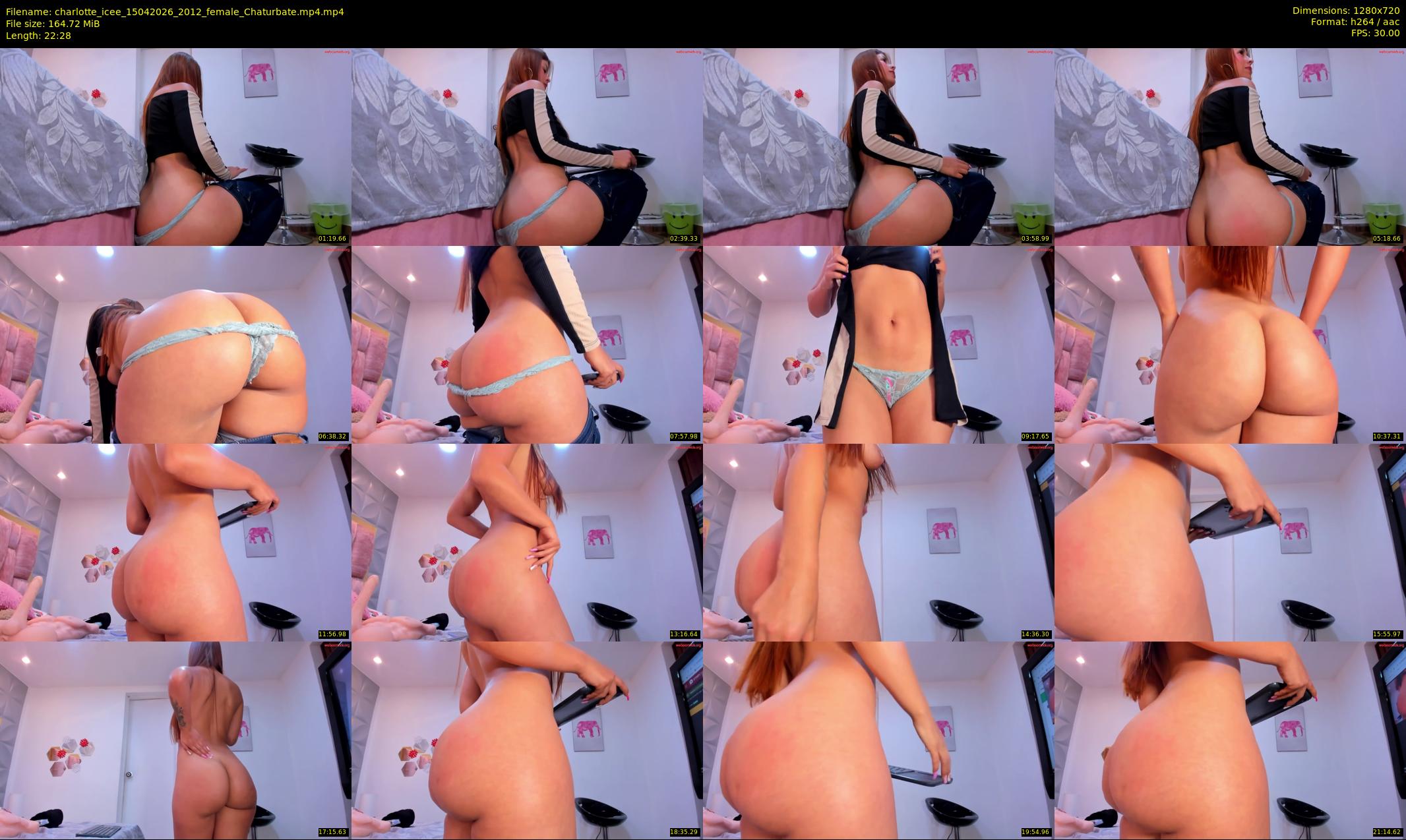 charlotte_icee — 23 minute Chaturbate female cam show recording, 720p, Apr 15, 2026