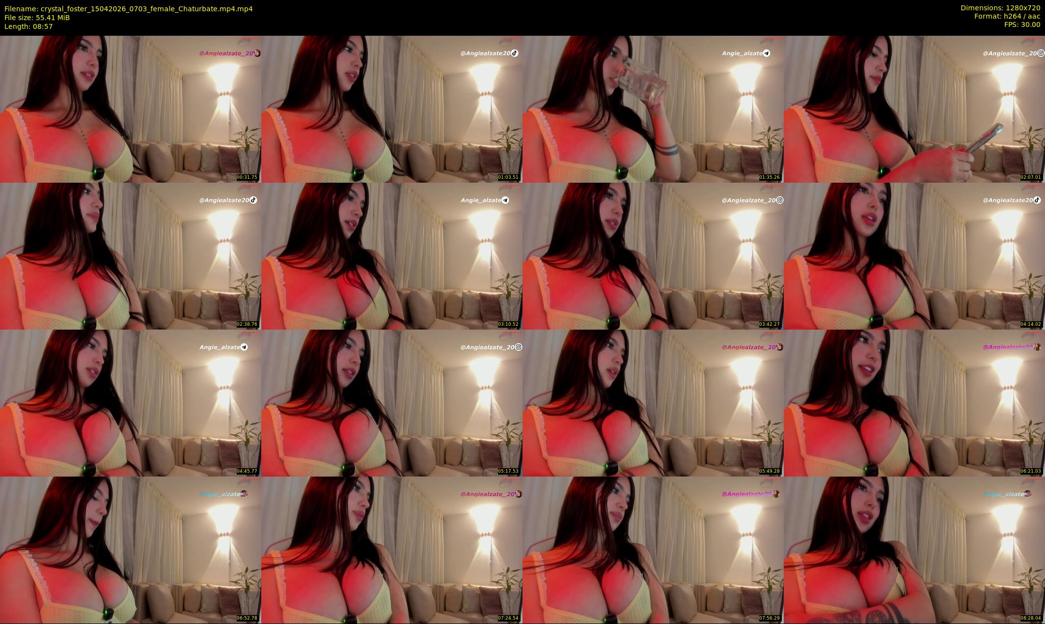 crystal_foster — 9 minute Chaturbate female cam show recording, 720p, Apr 15, 2026