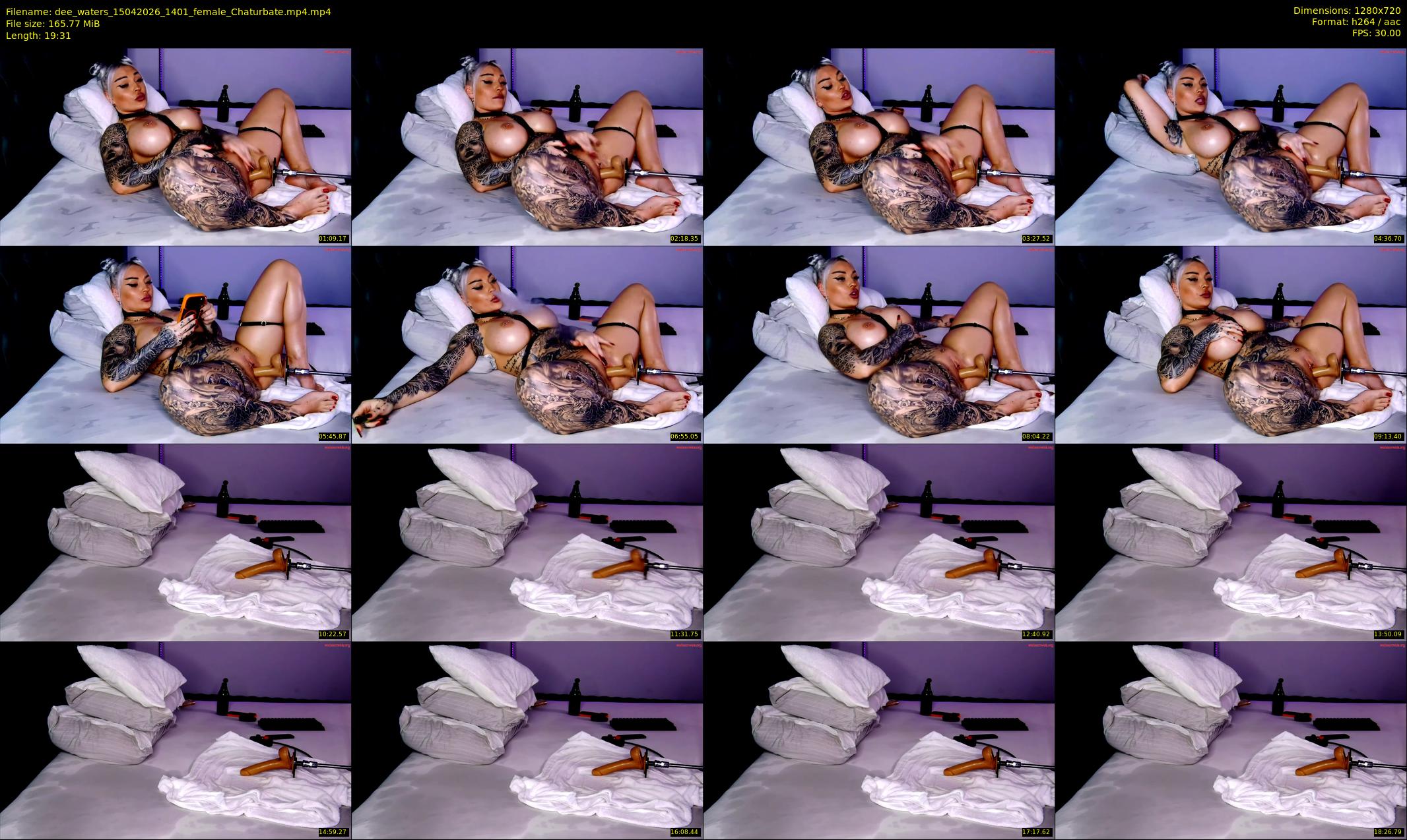 dee_waters — 20 minute Chaturbate female cam show recording, 720p, Apr 15, 2026
