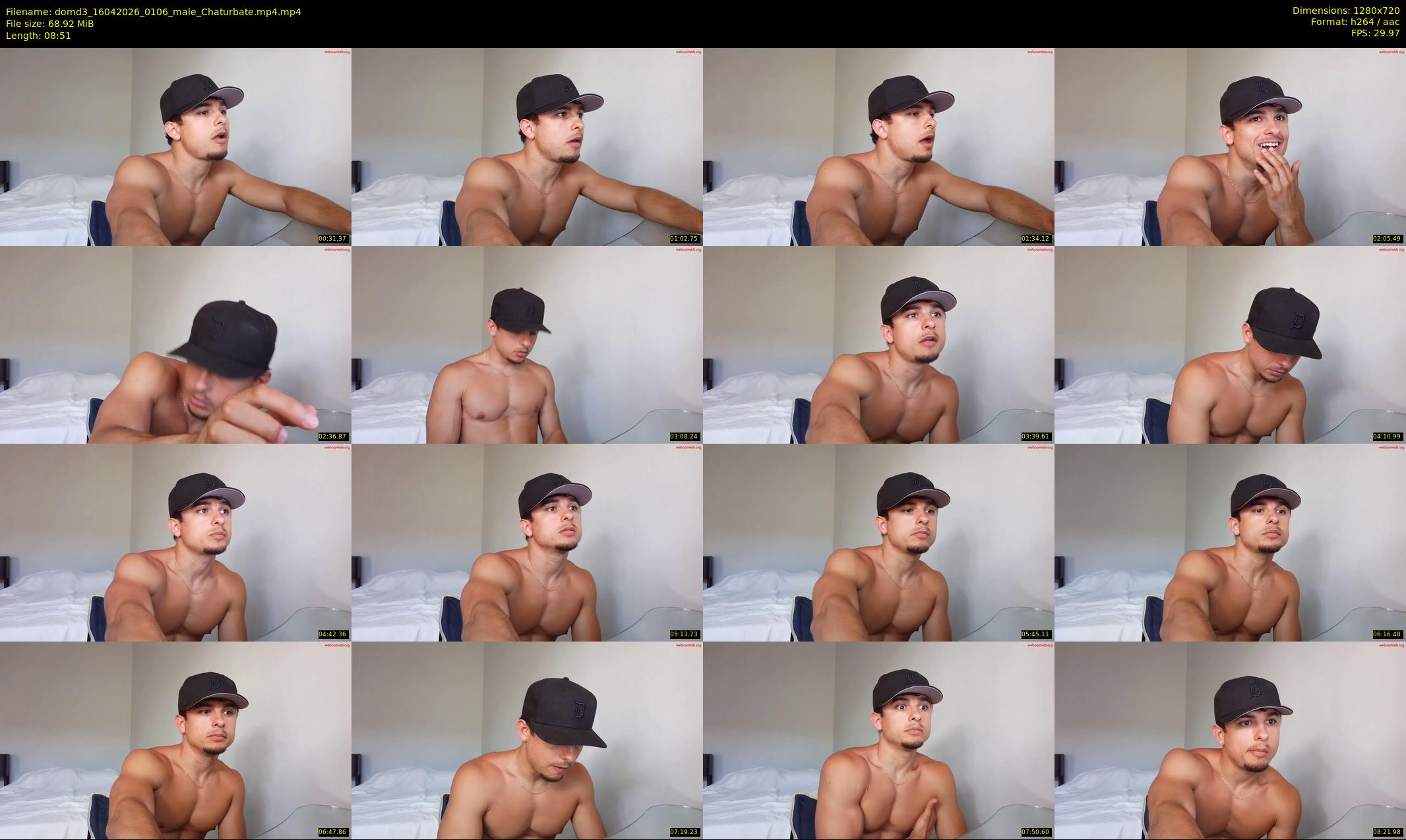 domd3 — 9 minute Chaturbate male cam show recording, 720p, Apr 16, 2026