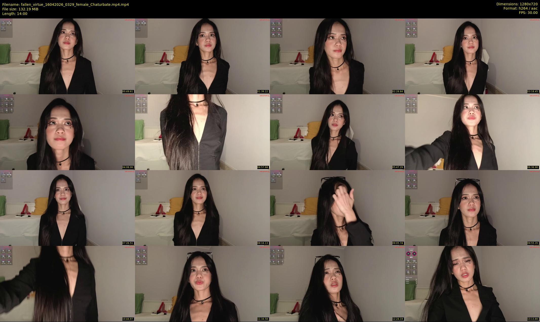 fallen_virtue — 14 minute Chaturbate female cam show recording, 720p, Apr 16, 2026