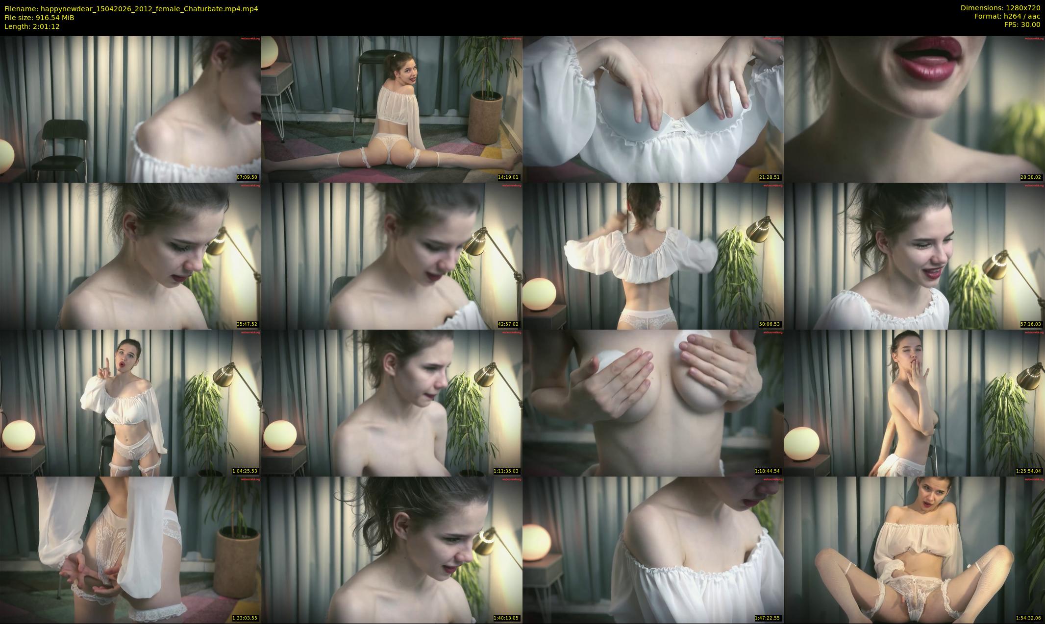 happynewdear — 122 minute Chaturbate female cam show recording, 720p, Apr 15, 2026