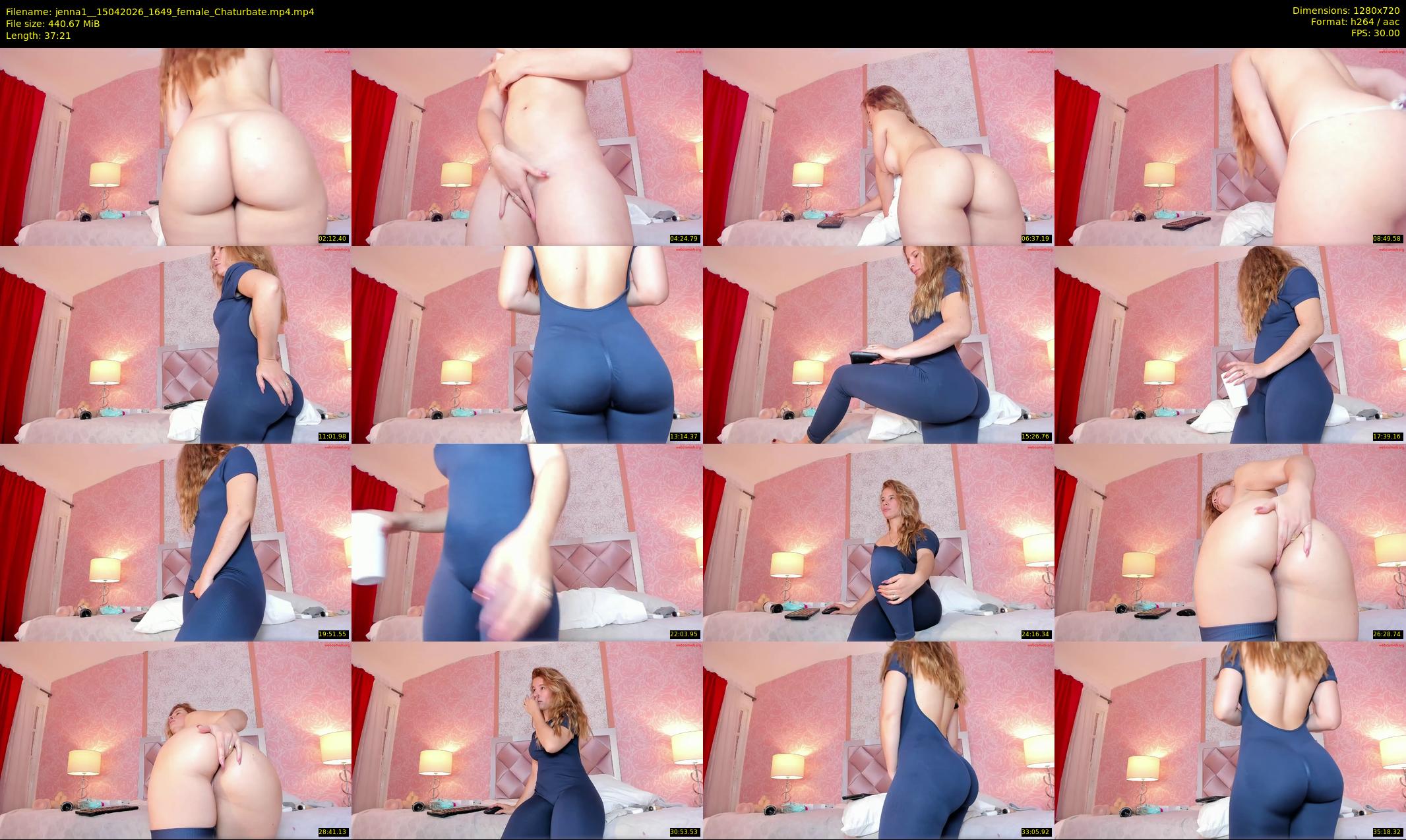 jenna1_ — 38 minute Chaturbate female cam show recording, 720p, Apr 15, 2026