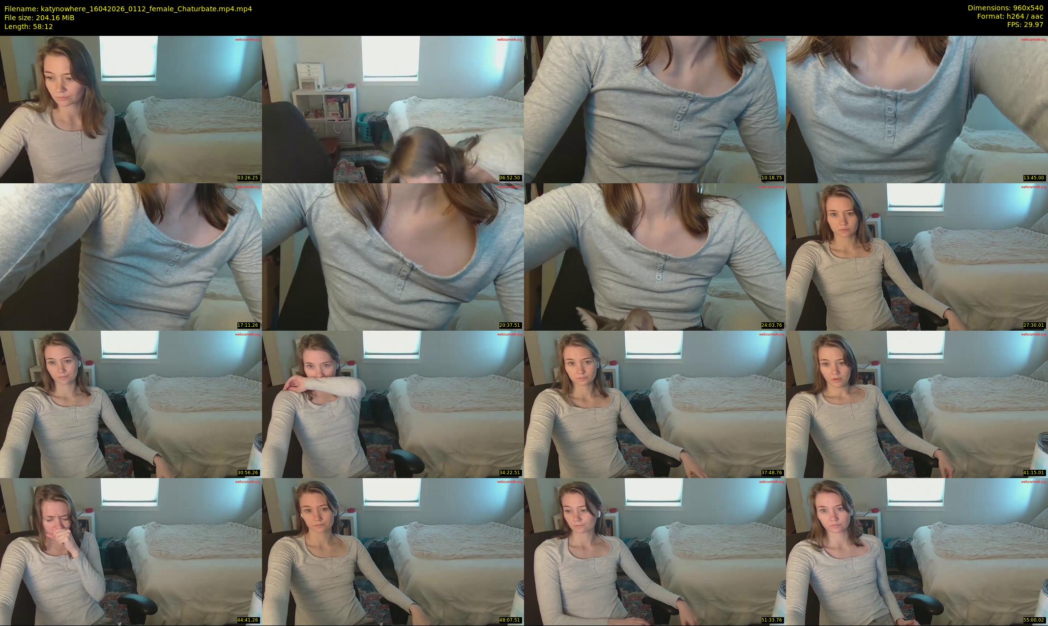 katynowhere — 59 minute Chaturbate female cam show recording, 480p, Apr 16, 2026