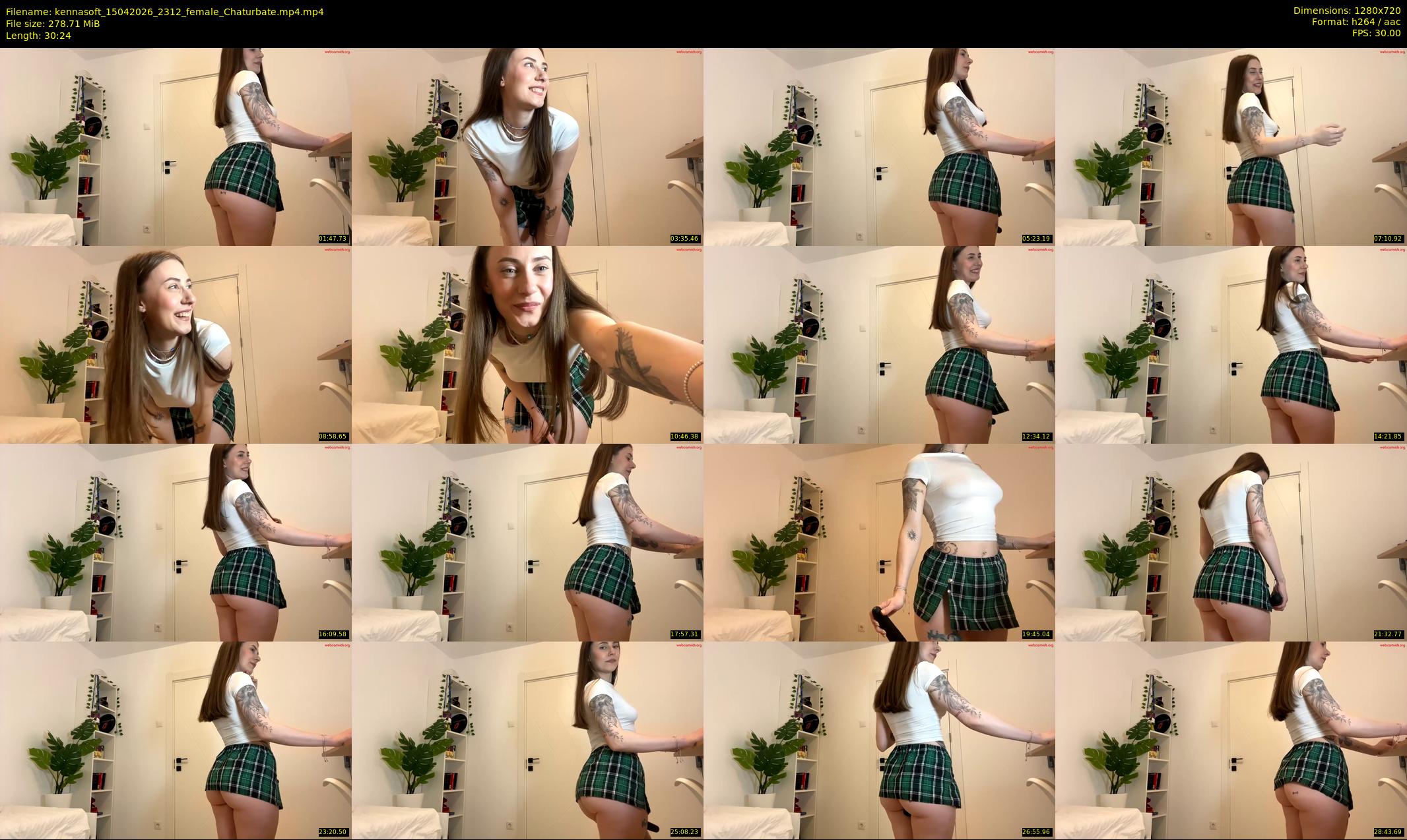 kennasoft — 31 minute Chaturbate female cam show recording, 720p, Apr 15, 2026