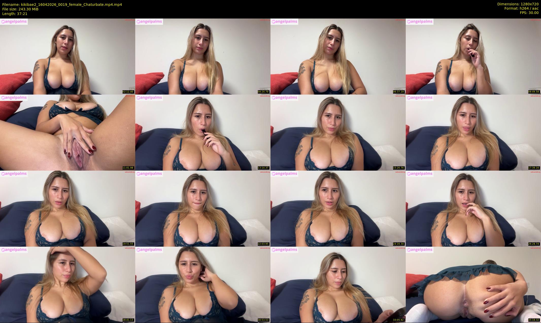 kikibae2 — 38 minute Chaturbate couple cam show recording, 720p, Apr 16, 2026