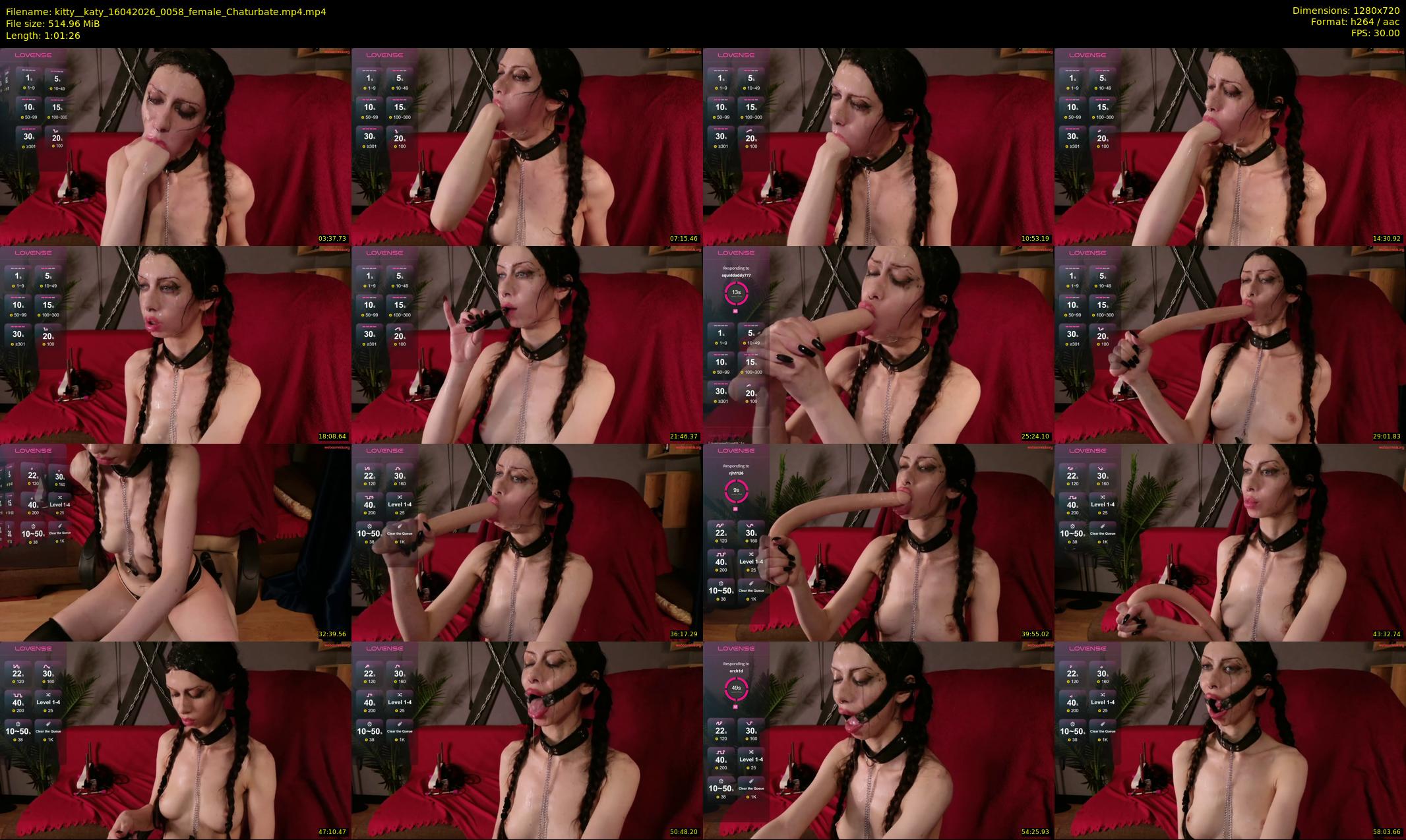 kitty__katy — 62 minute Chaturbate female cam show recording, 720p, Apr 16, 2026
