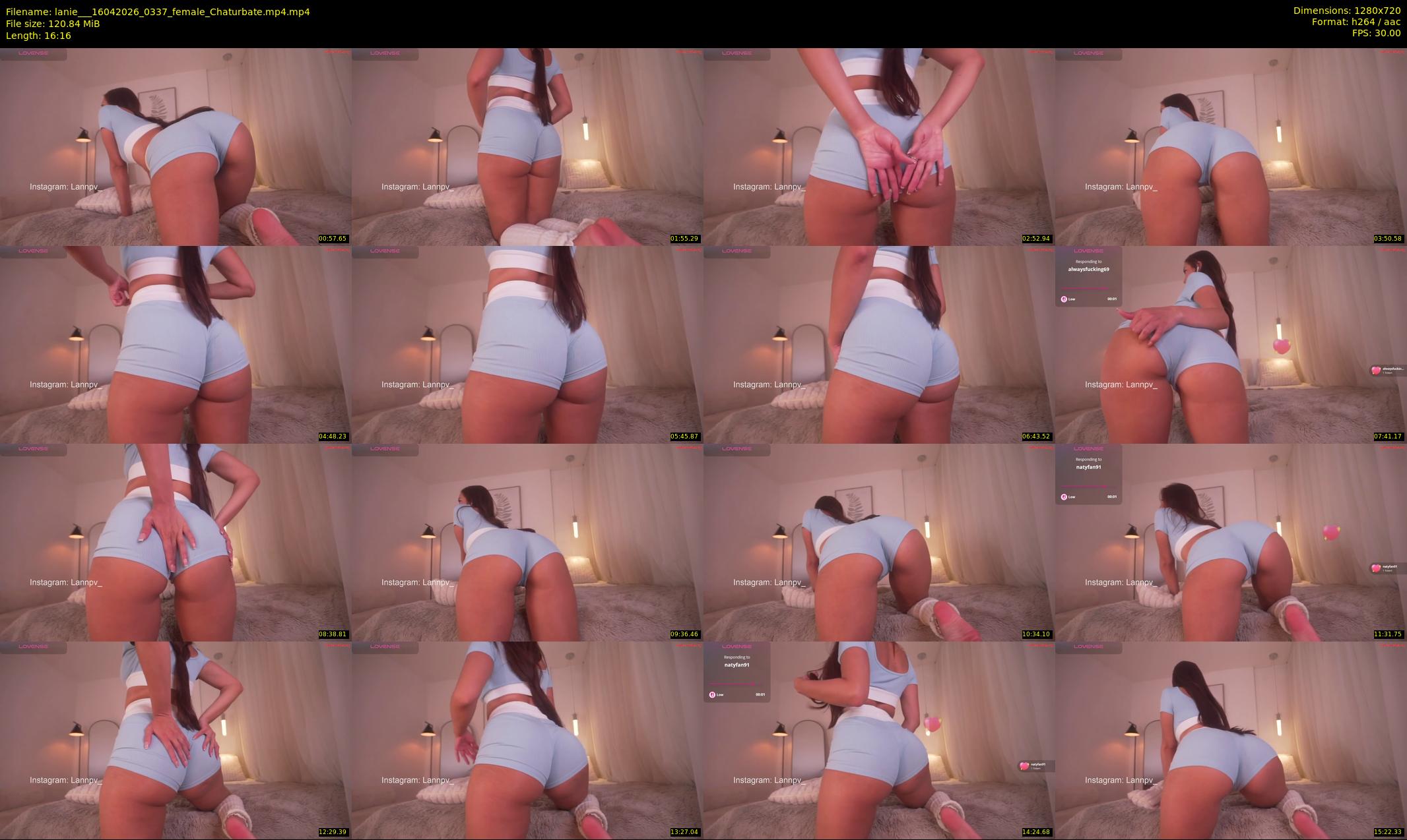 lanie__ — 17 minute Chaturbate female cam show recording, 720p, Apr 16, 2026