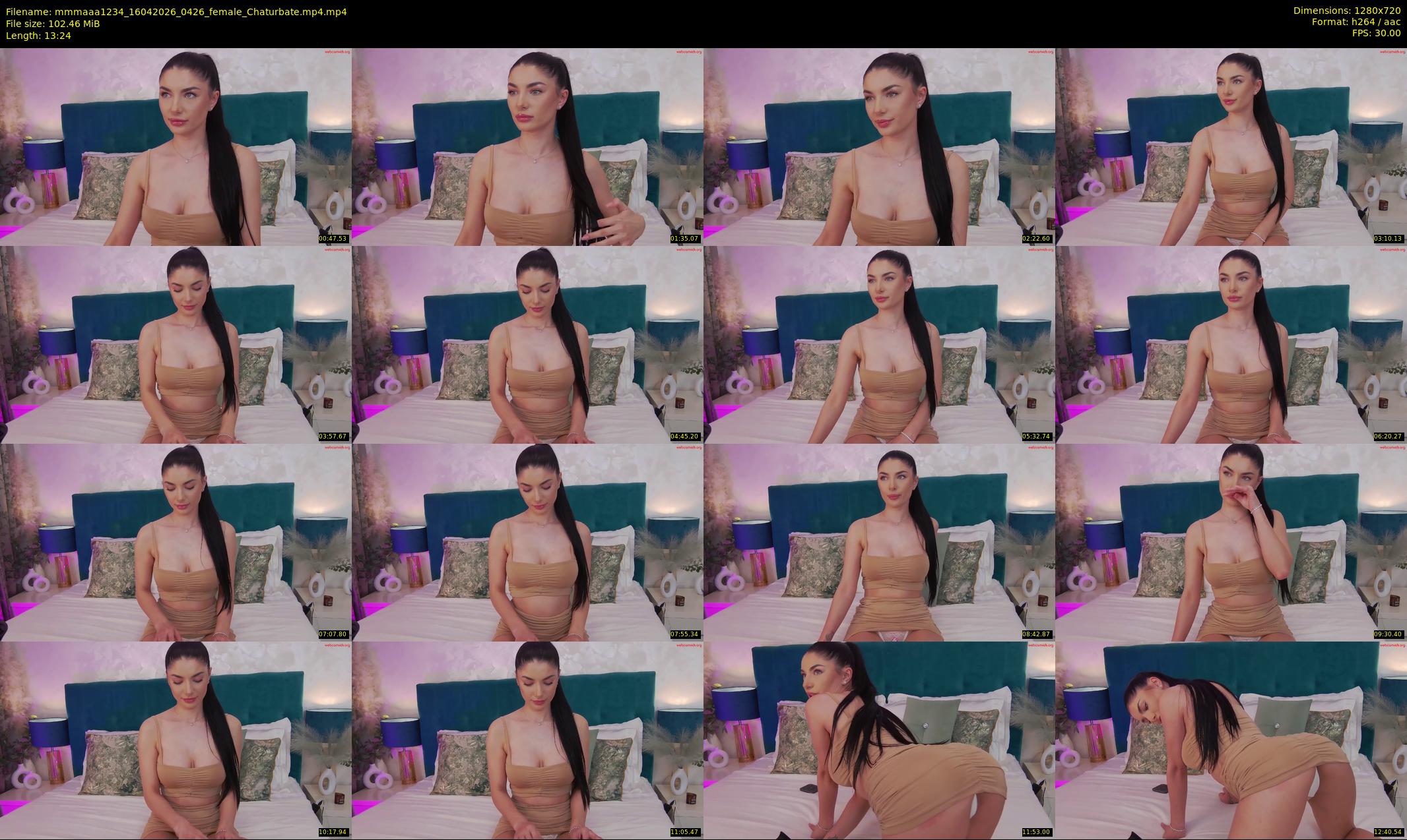 mmmaaa1234 — 14 minute Chaturbate female cam show recording, 720p, Apr 16, 2026
