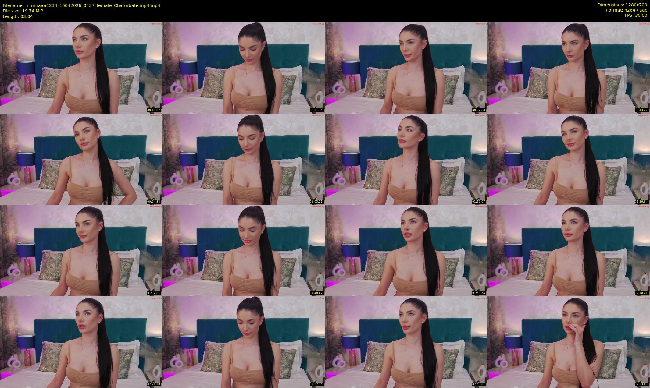 mmmaaa1234 — 4 minute Chaturbate female cam show recording, 720p, Apr 16, 2026