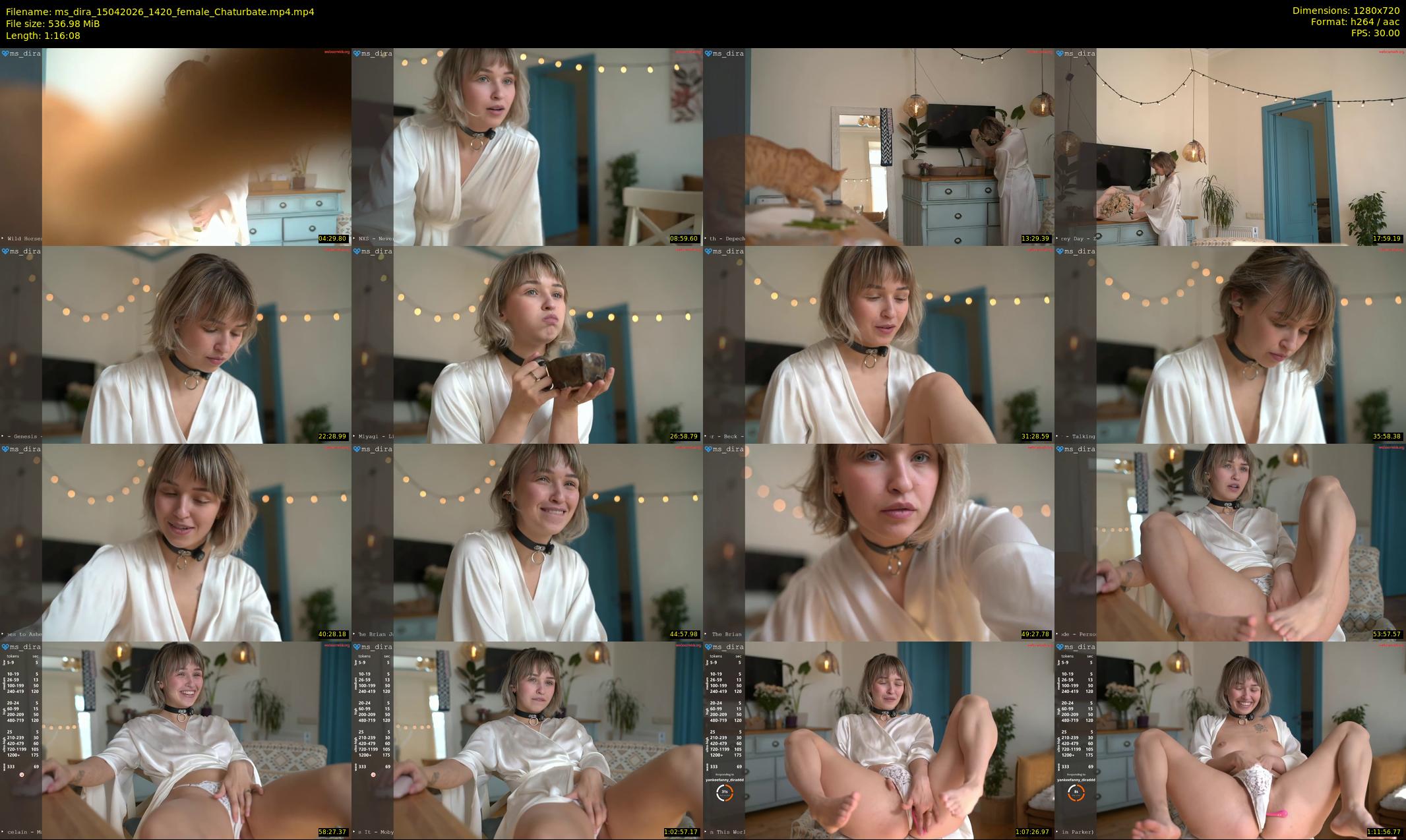 ms_dira — 77 minute Chaturbate female cam show recording, 720p, Apr 15, 2026