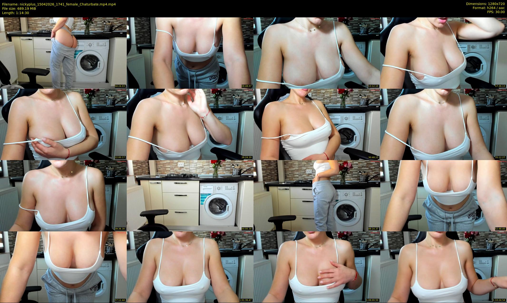 nickyplus — 75 minute Chaturbate couple cam show recording, 720p, Apr 15, 2026