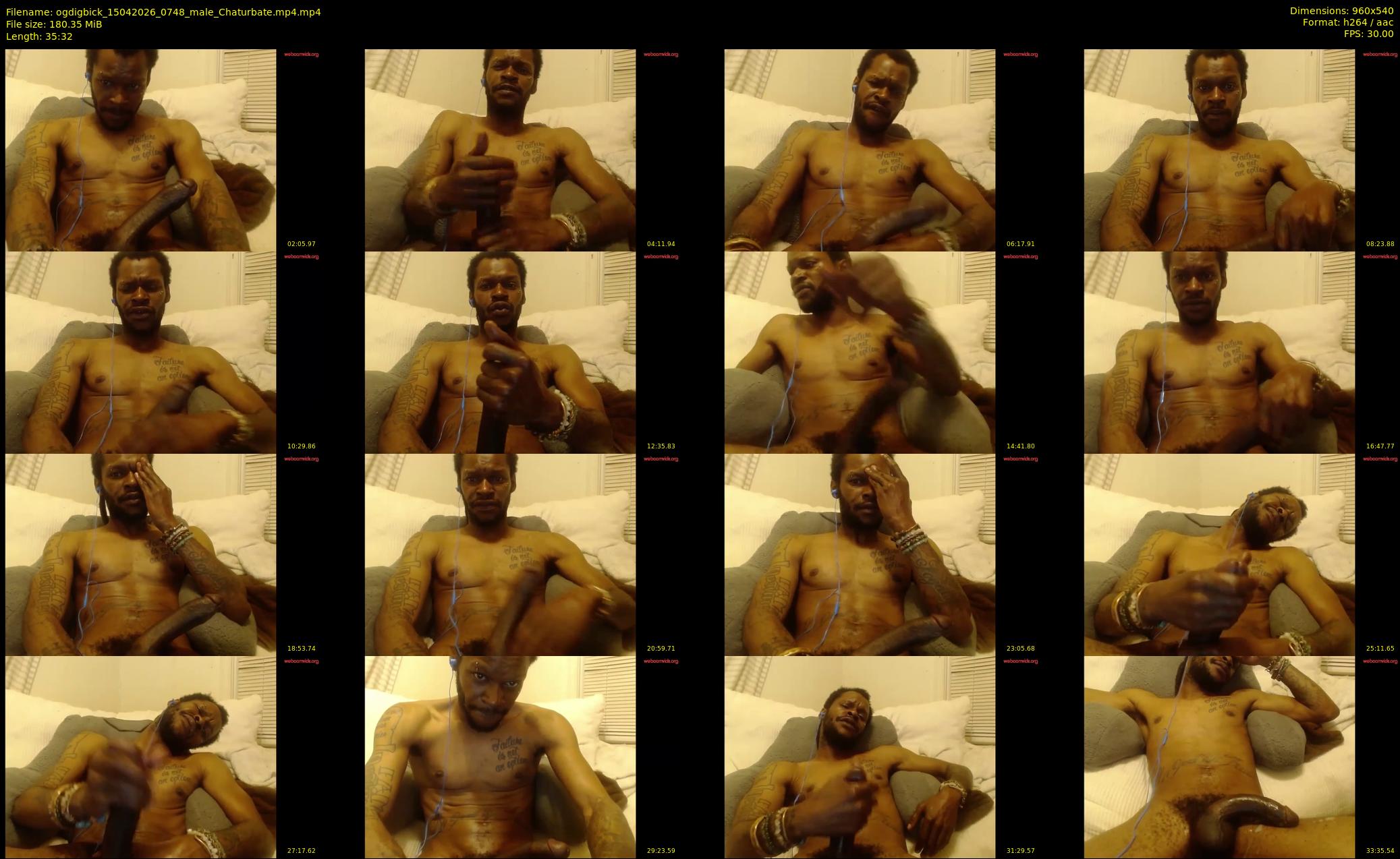 ogdigbick — 36 minute Chaturbate male cam show recording, 480p, Apr 15, 2026