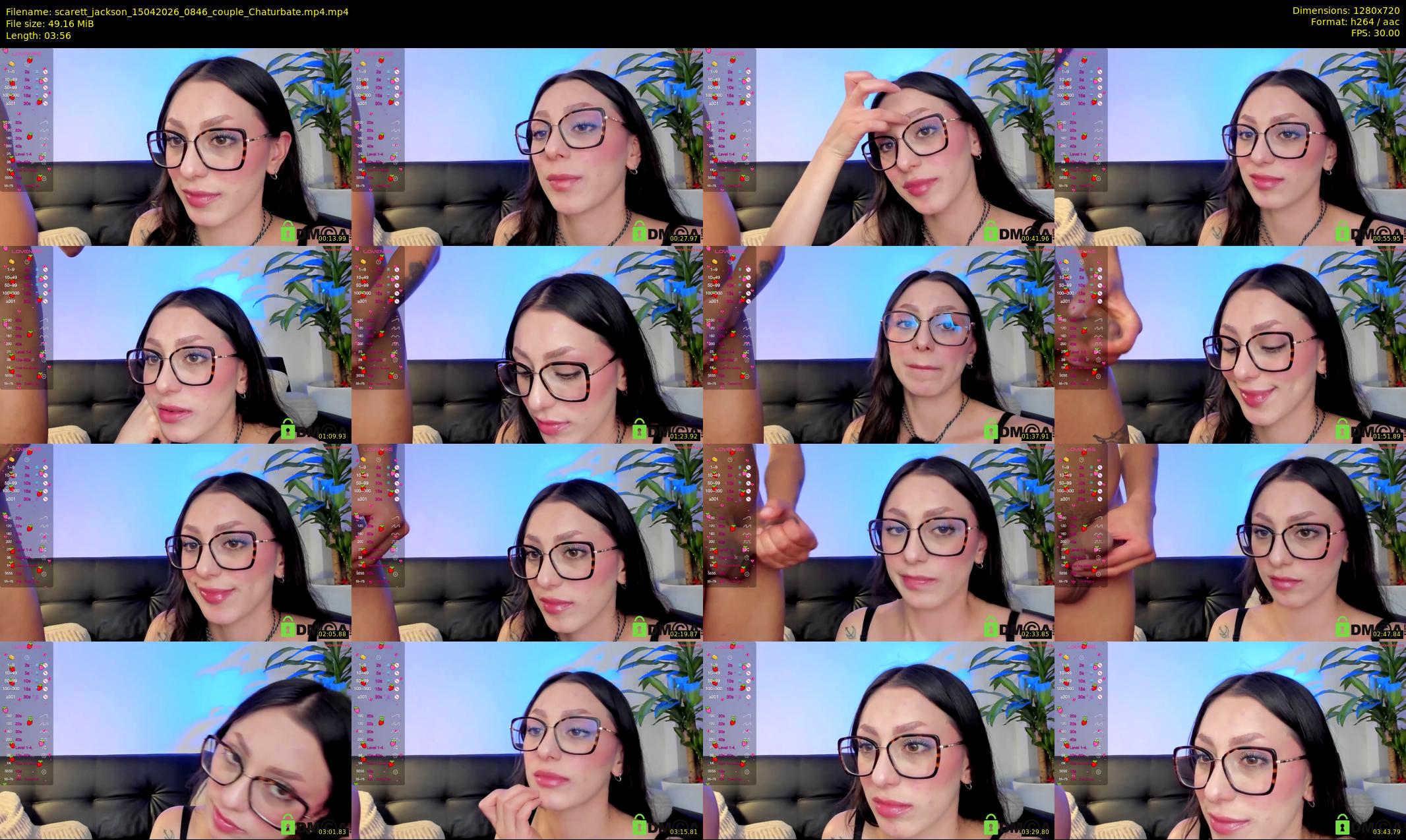 scarett_jackson — 4 minute Chaturbate female cam show recording, 720p, Apr 15, 2026