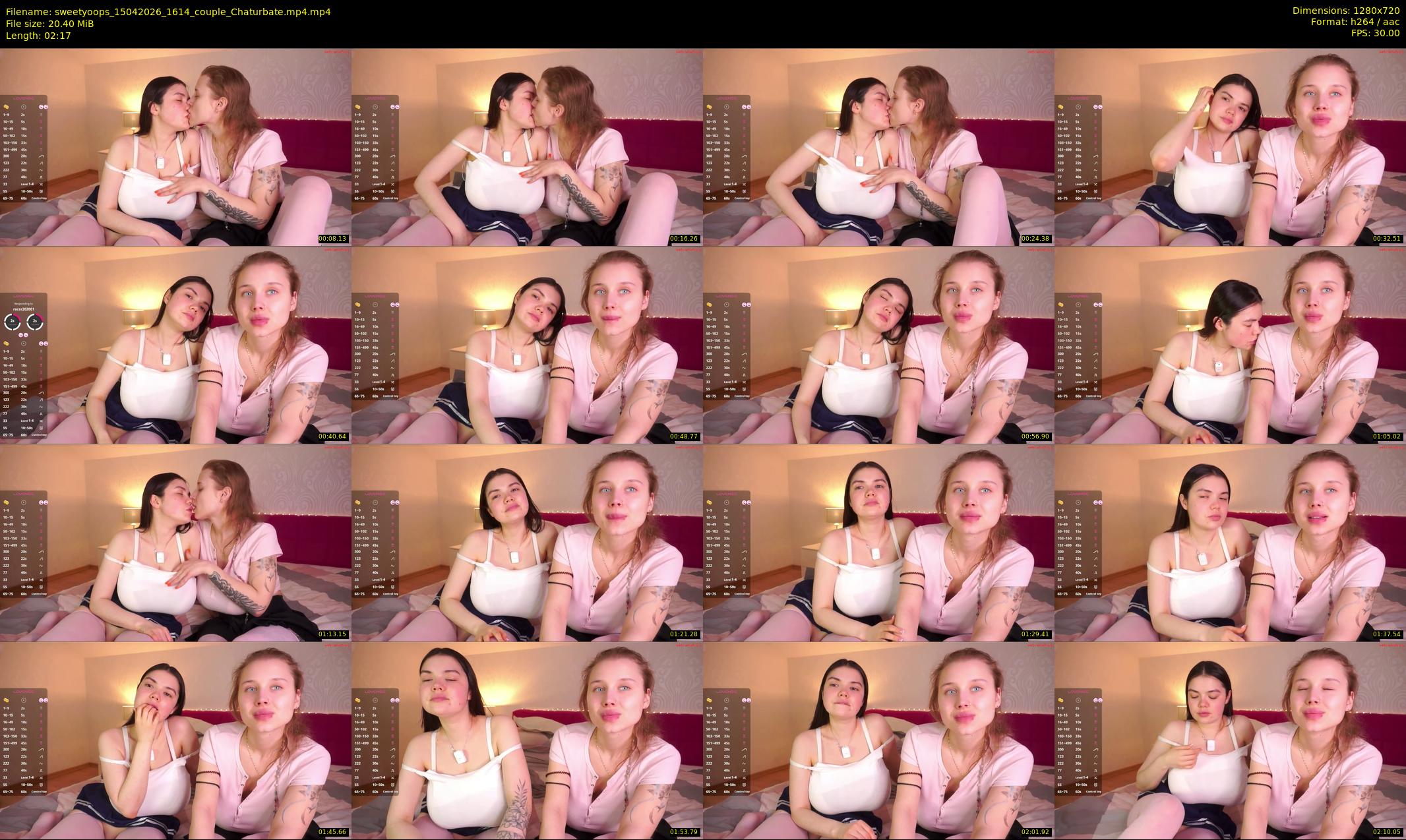 sweetyoops — 3 minute Chaturbate female cam show recording, 720p, Apr 15, 2026
