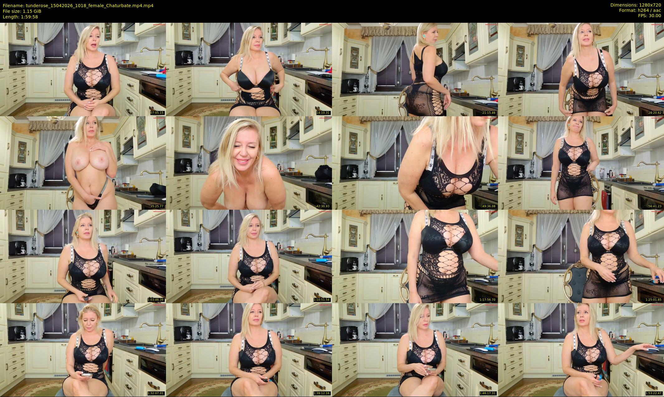 tunderose — 120 minute Chaturbate female cam show recording, 720p, Apr 15, 2026