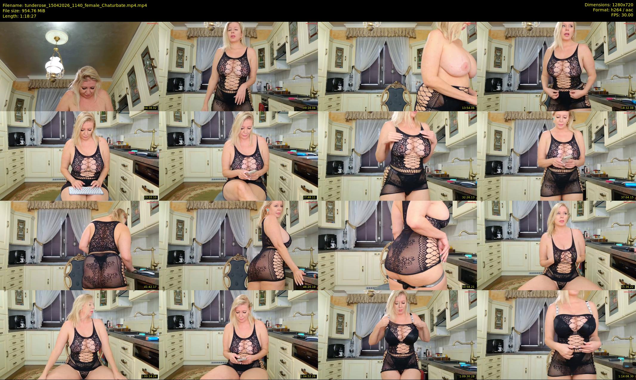 tunderose — 79 minute Chaturbate female cam show recording, 720p, Apr 15, 2026