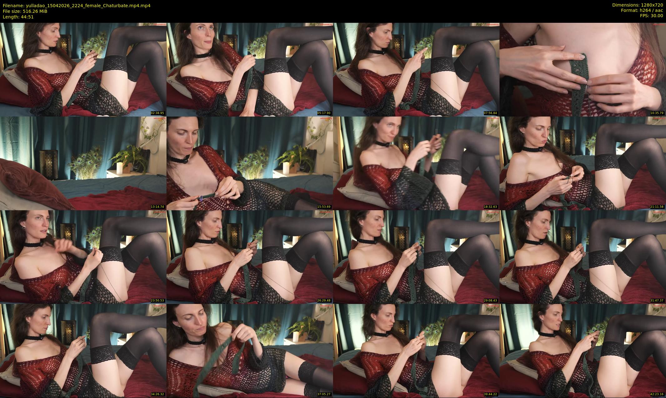 yulladao — 45 minute Chaturbate female cam show recording, 720p, Apr 15, 2026