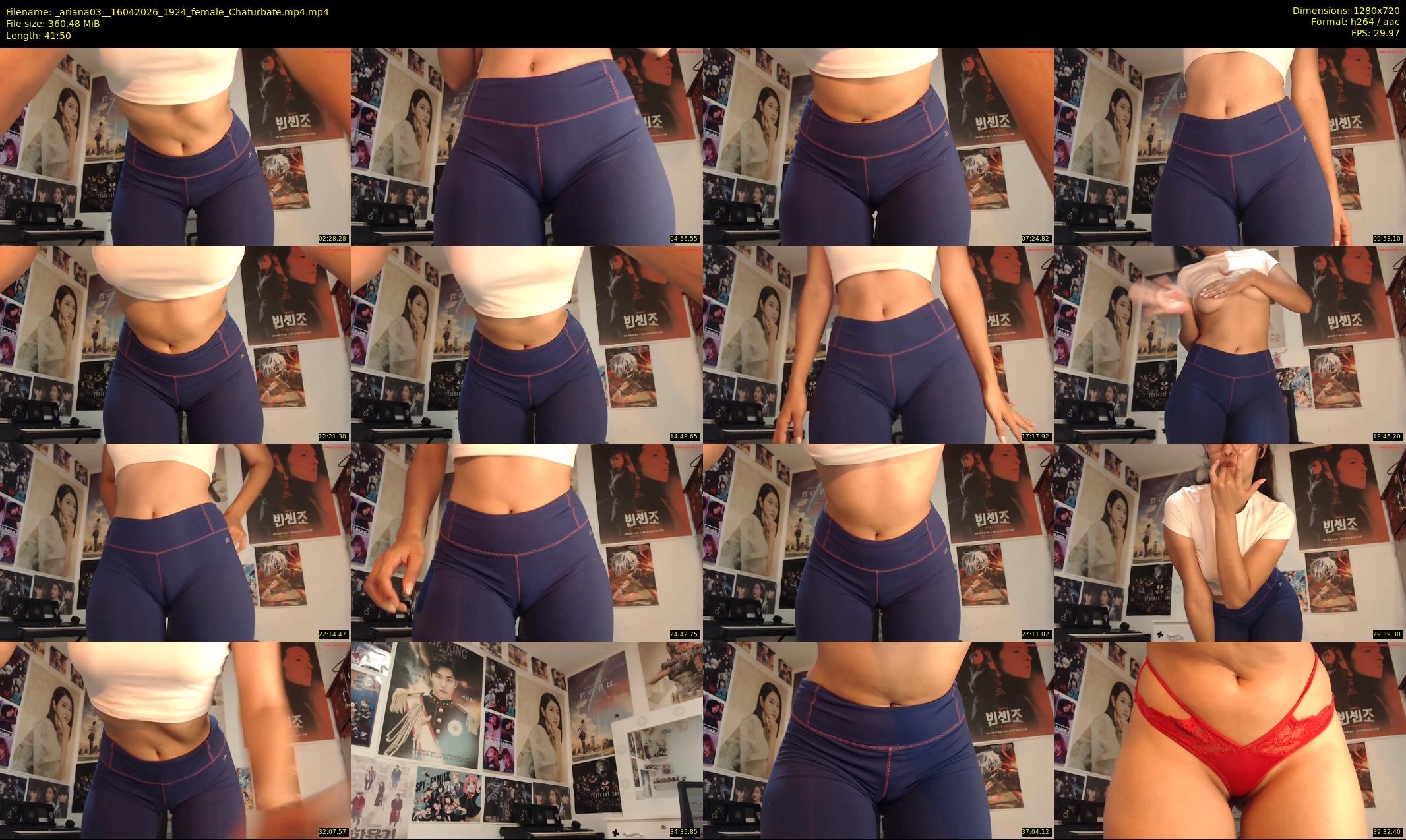 _ariana03_ — 42 minute Chaturbate female cam show recording, 720p, Apr 16, 2026