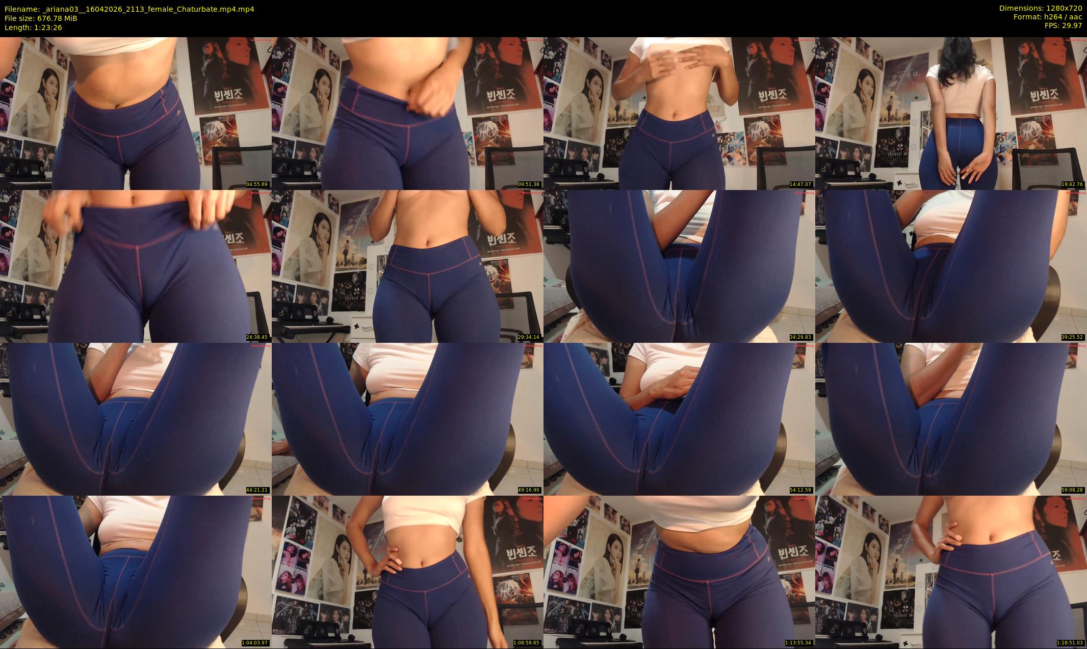 _ariana03_ — 84 minute Chaturbate female cam show recording, 720p, Apr 16, 2026