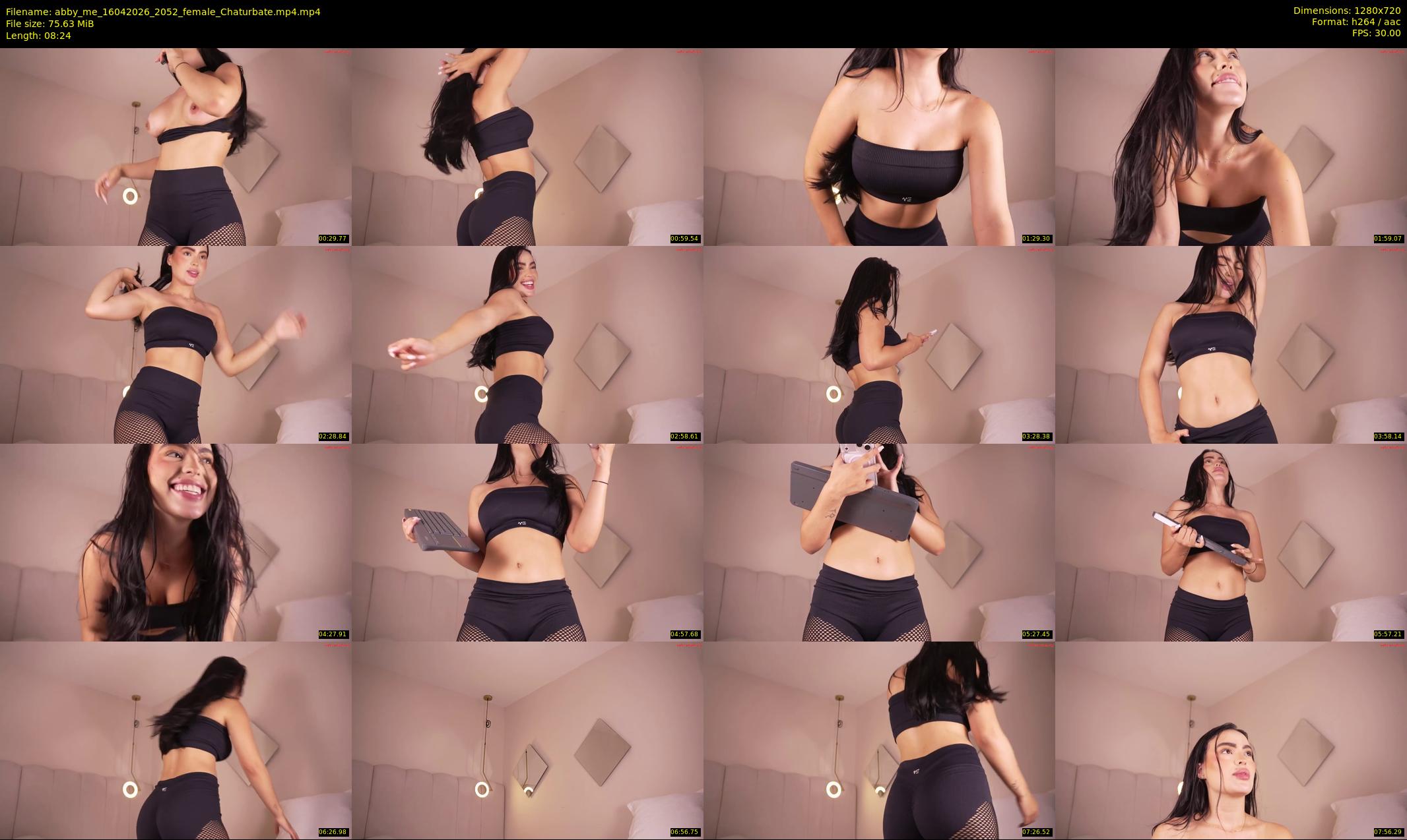 abby_me — 9 minute Chaturbate female cam show recording, 720p, Apr 16, 2026