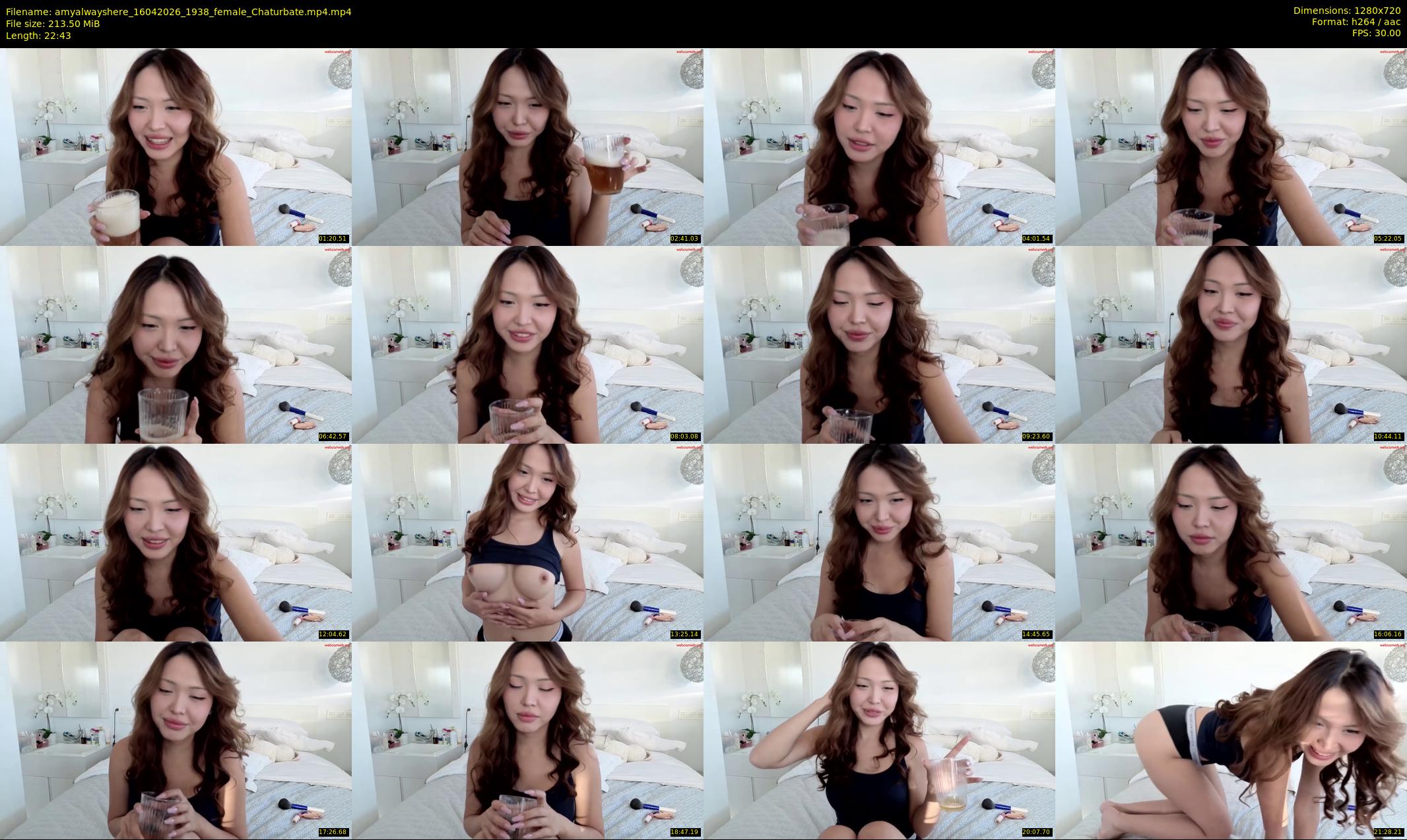 amyalwayshere — 23 minute Chaturbate female cam show recording, 720p, Apr 16, 2026