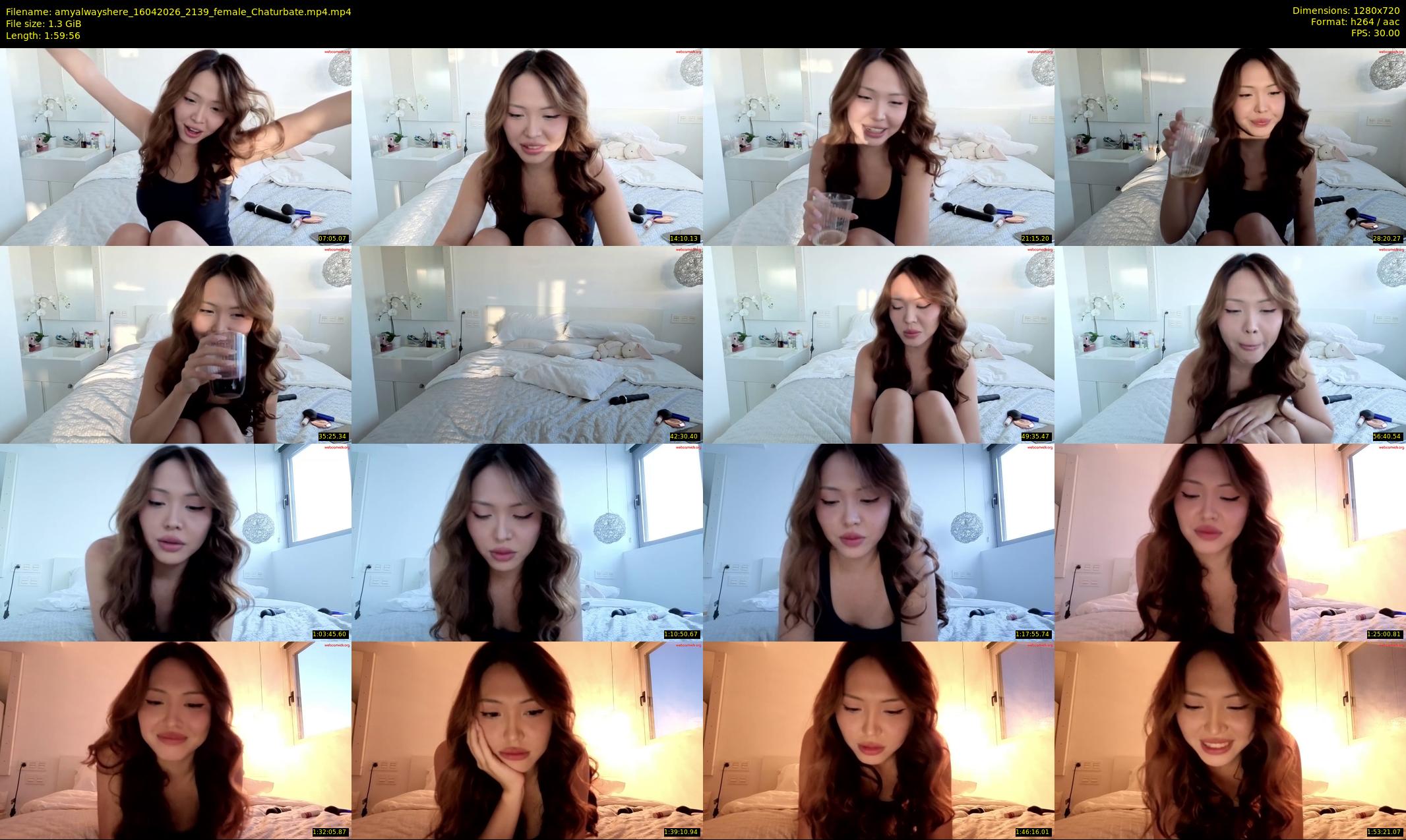 amyalwayshere — 120 minute Chaturbate female cam show recording, 720p, Apr 16, 2026