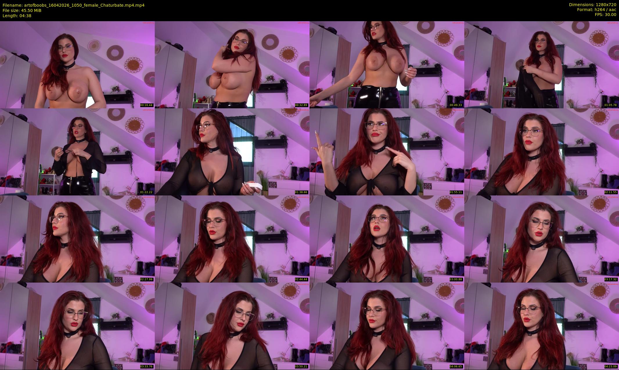 artofboobs — 5 minute Chaturbate female cam show recording, 720p, Apr 16, 2026