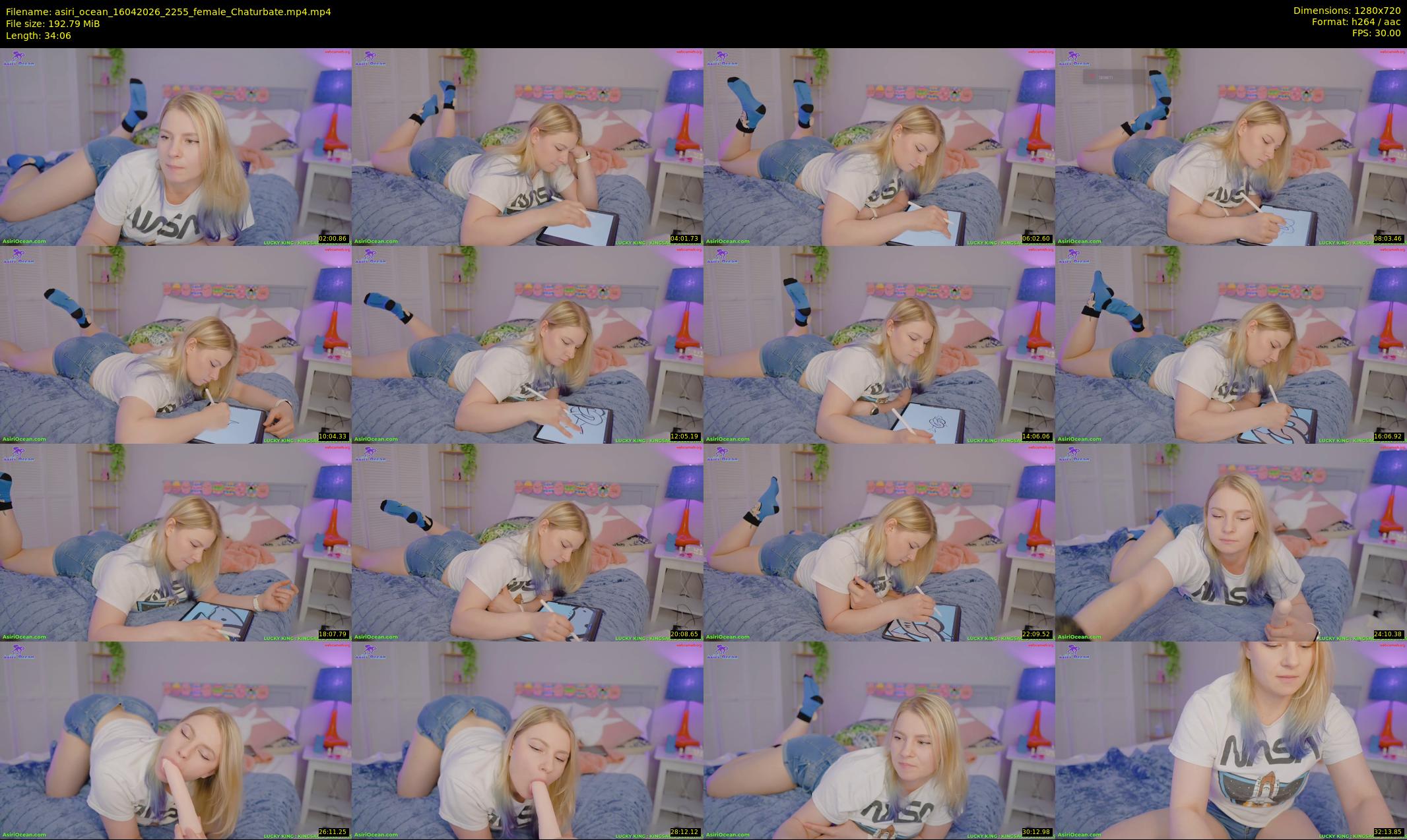 asiri_ocean — 35 minute Chaturbate female cam show recording, 720p, Apr 16, 2026