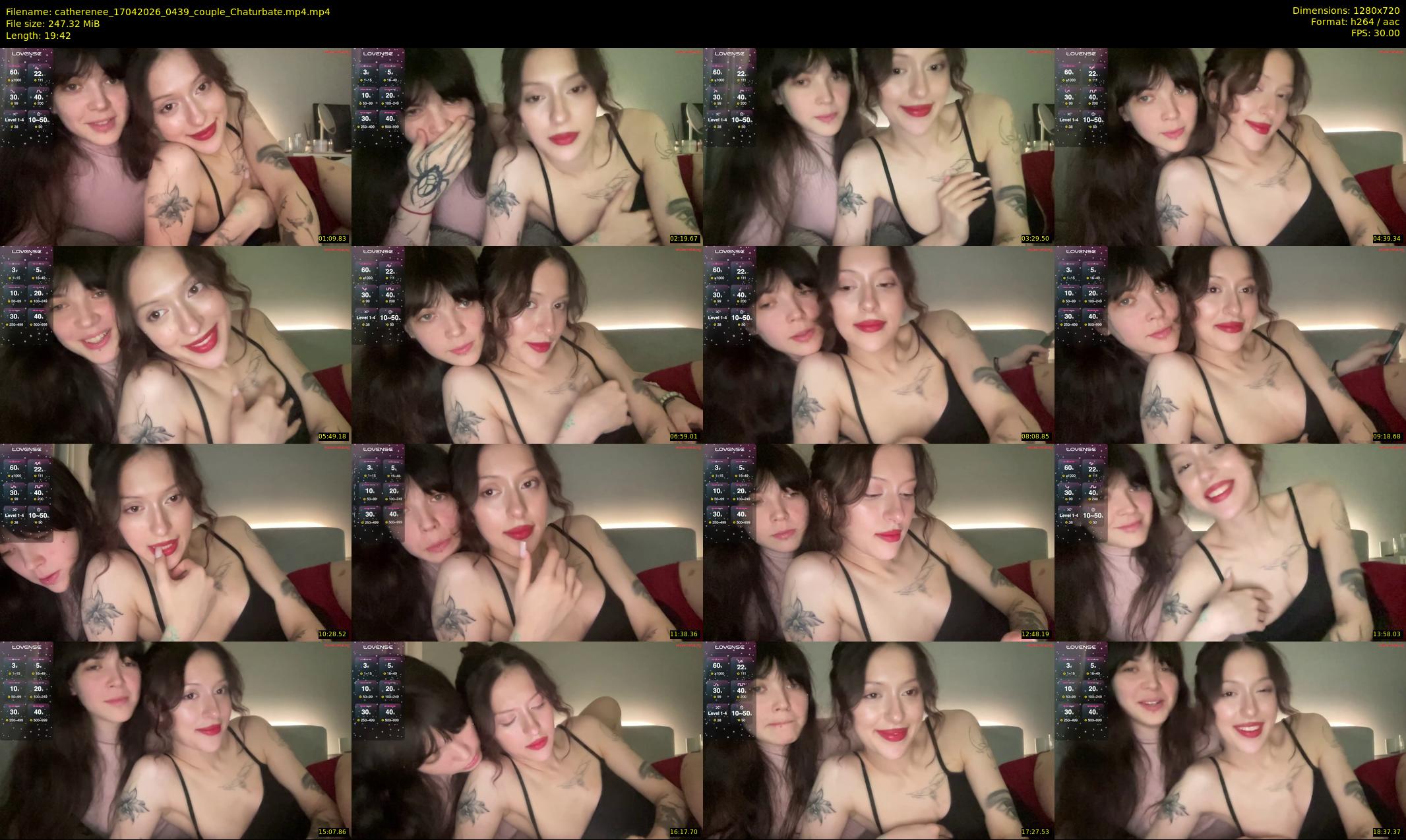 catherenee — 20 minute Chaturbate female cam show recording, 720p, Apr 17, 2026