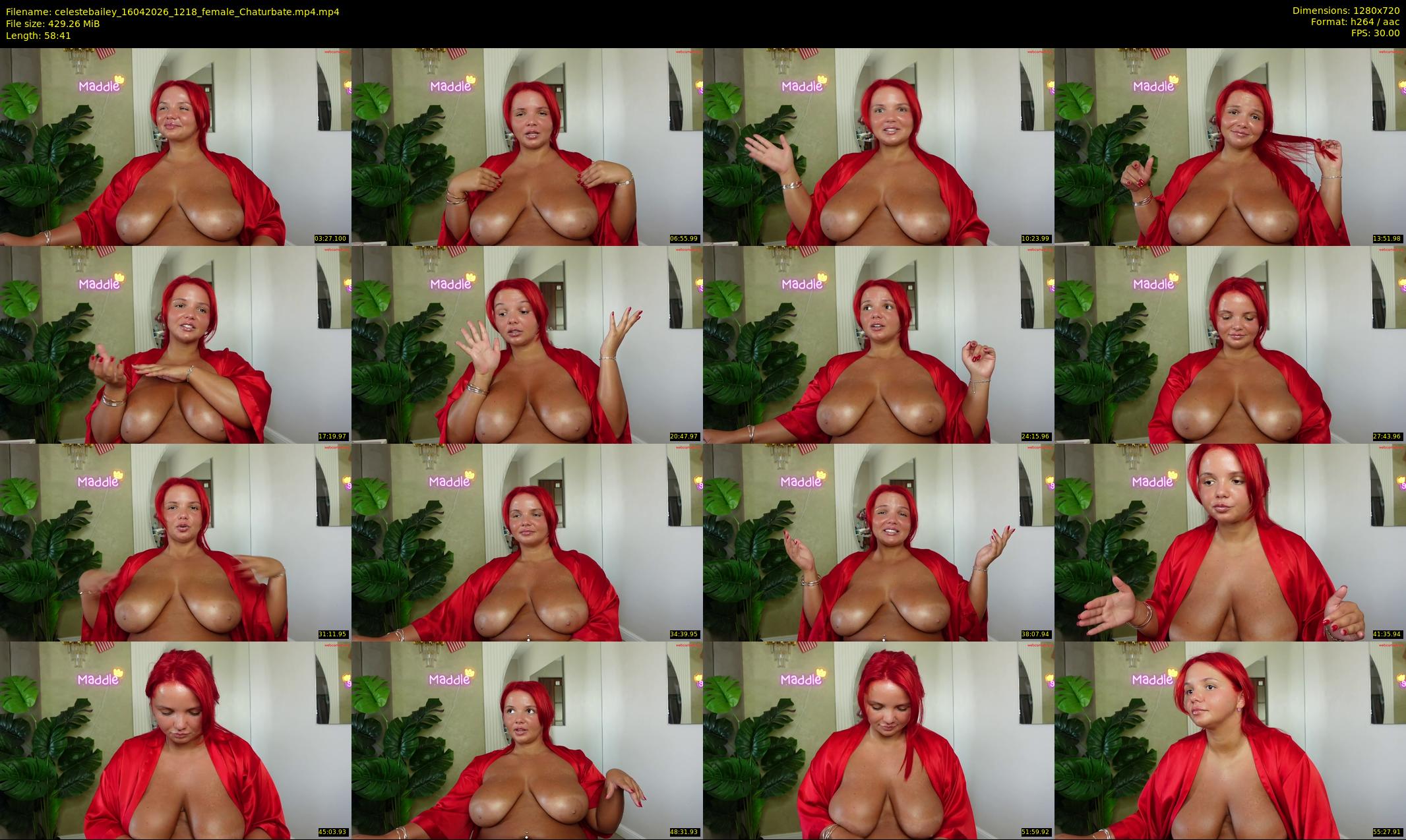 celestebailey — 59 minute Chaturbate female cam show recording, 720p, Apr 16, 2026