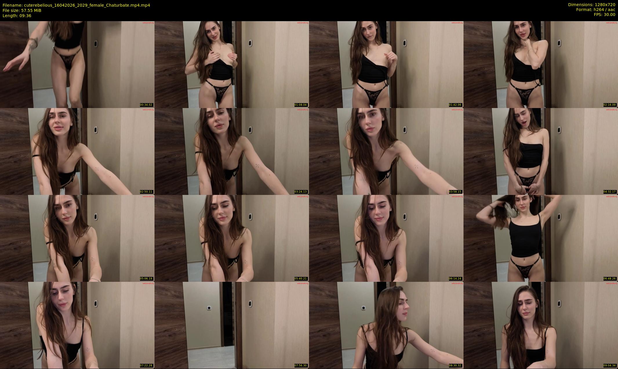 cuterebelious — 10 minute Chaturbate female cam show recording, 720p, Apr 16, 2026