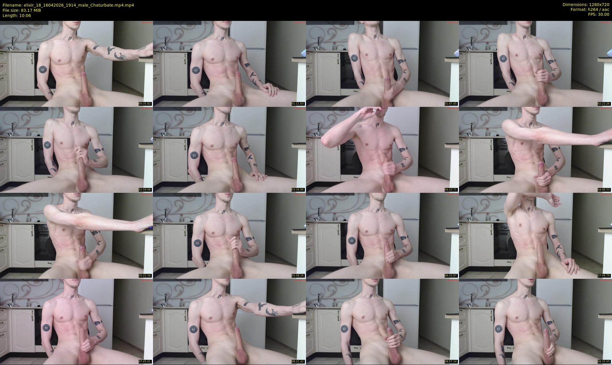 elixir_18 — 11 minute Chaturbate male cam show recording, 720p, Apr 16, 2026