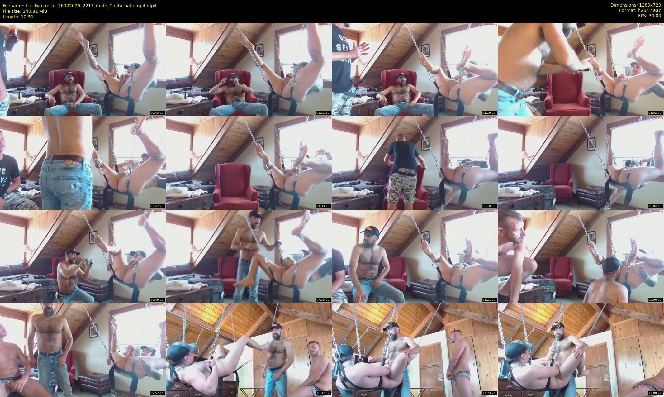 hardworkertn — 13 minute Chaturbate male cam show recording, 720p, Apr 16, 2026