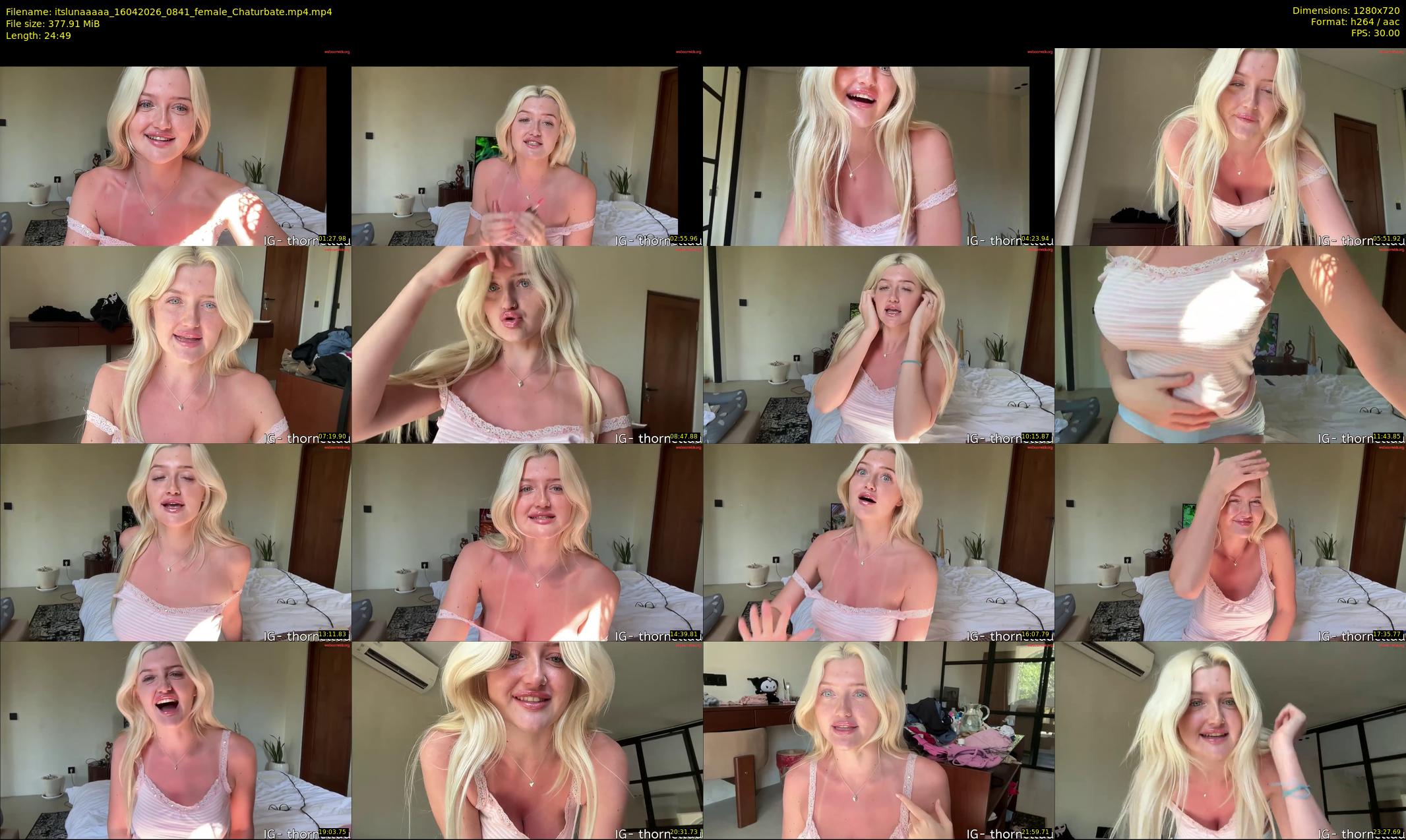 itslunaaaaa — 25 minute Chaturbate female cam show recording, 720p, Apr 16, 2026