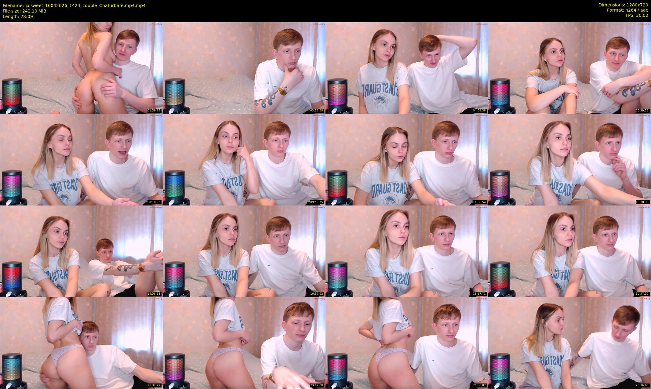 julsweet — 29 minute Chaturbate male cam show recording, 720p, Apr 16, 2026