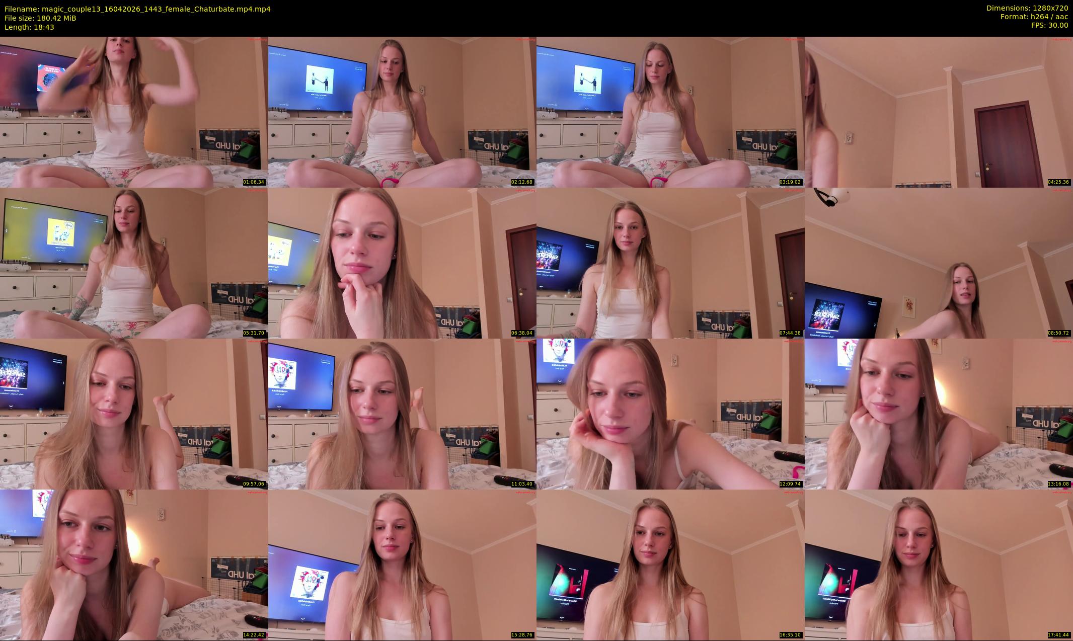 magic_couple13 — 19 minute Chaturbate couple cam show recording, 720p, Apr 16, 2026
