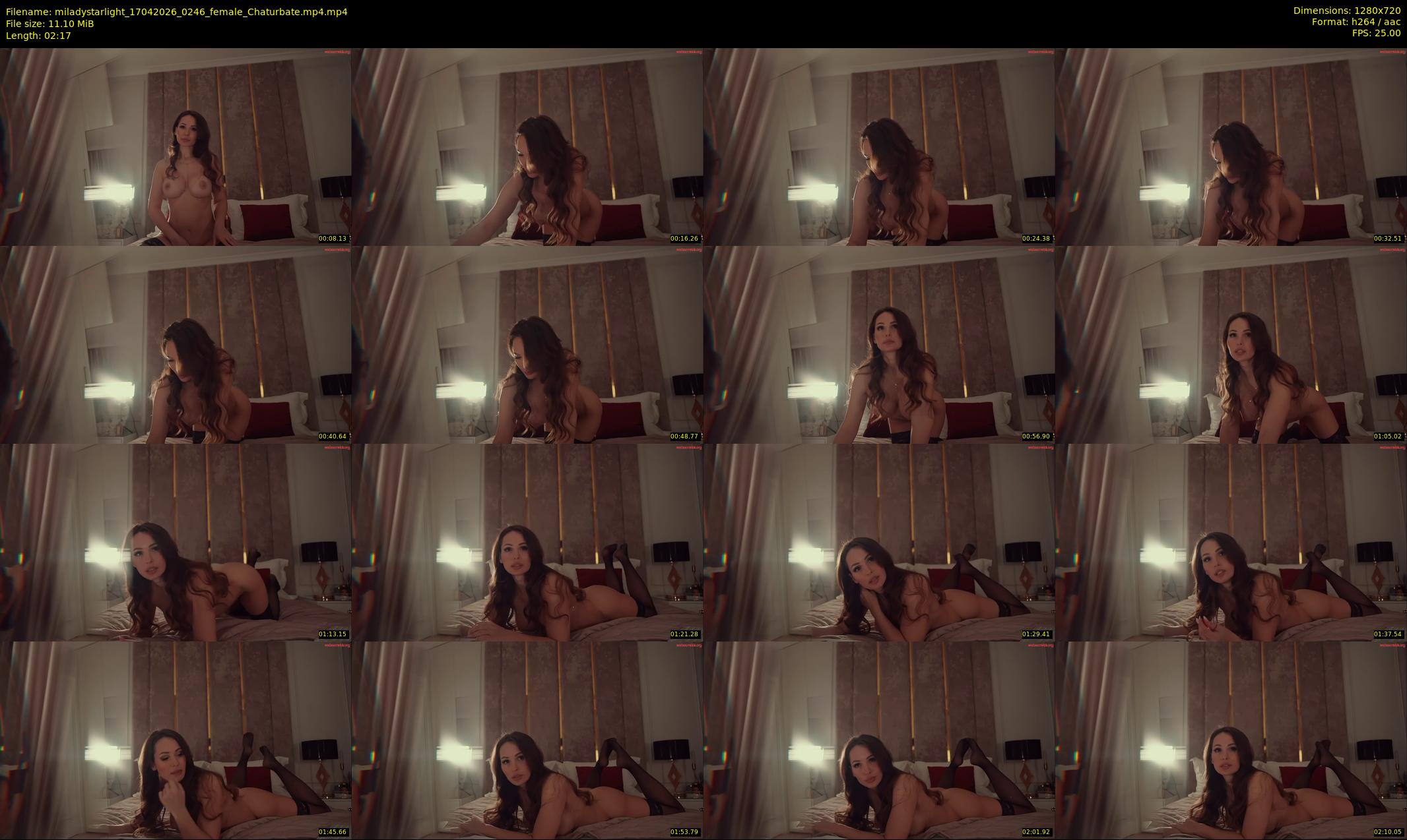 miladystarlight — 3 minute Chaturbate female cam show recording, 720p, Apr 17, 2026